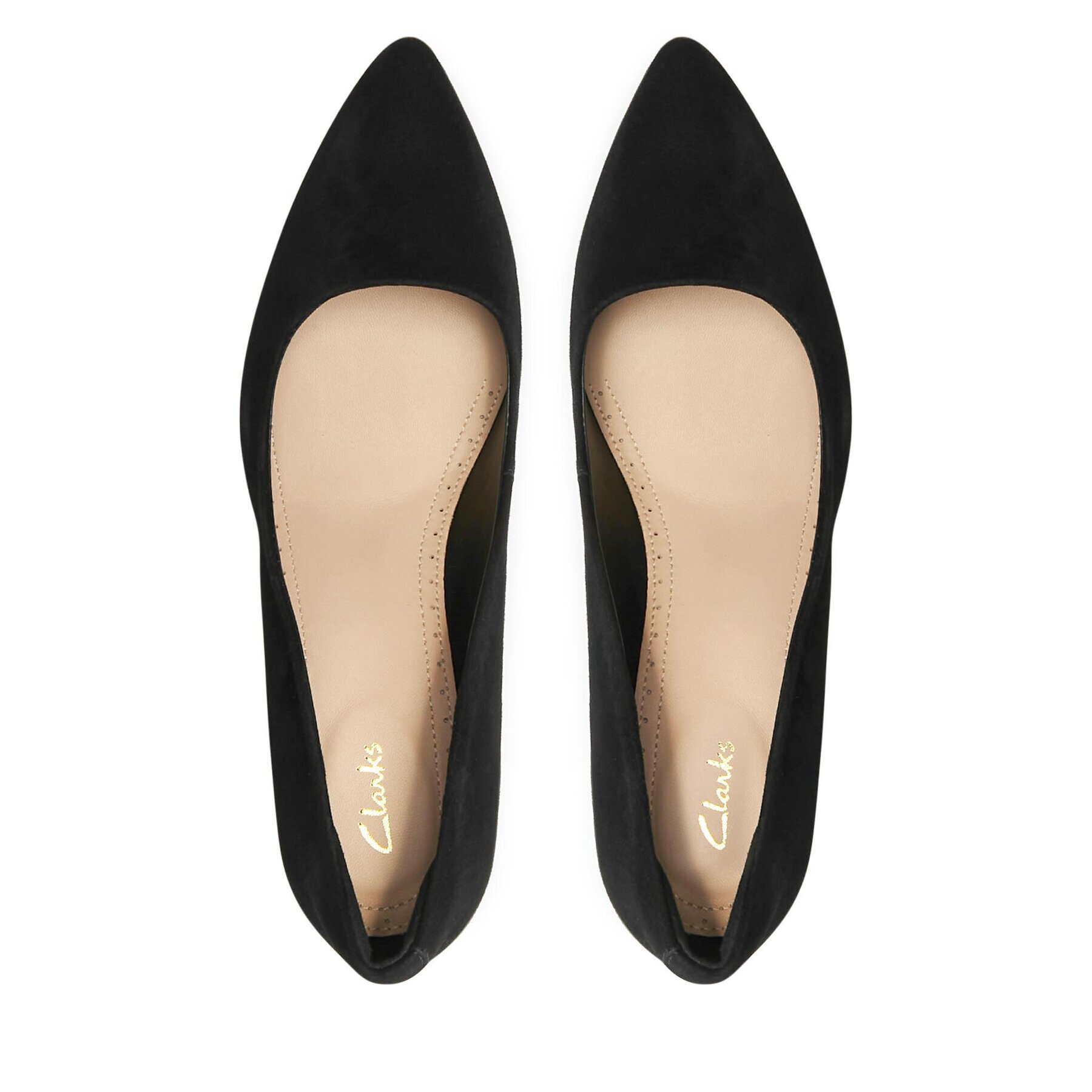 Clarks Обувки на ток Laina Rae 261748054 Черен - Pepit.bg