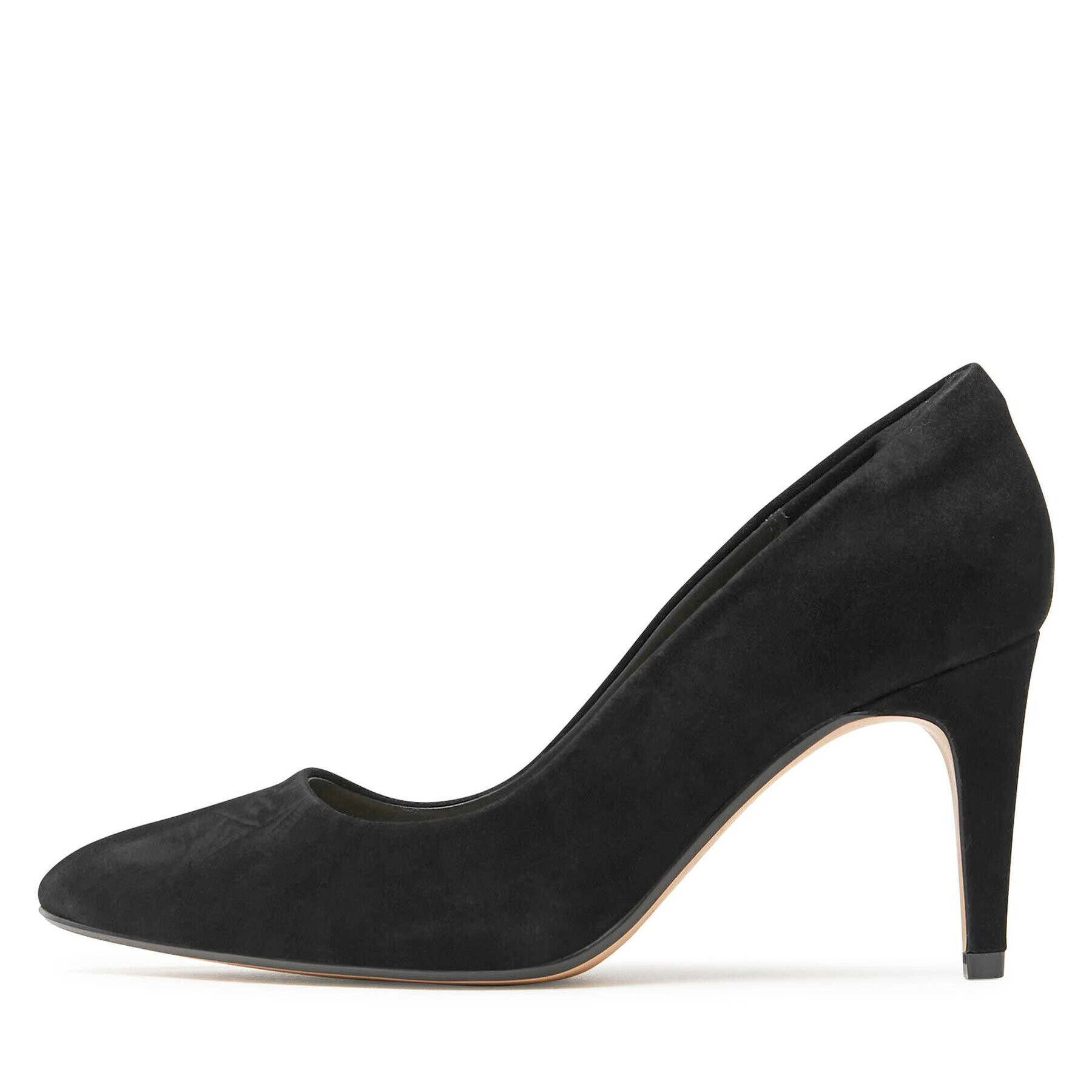 Clarks Обувки на ток Laina Rae 261748054 Черен - Pepit.bg