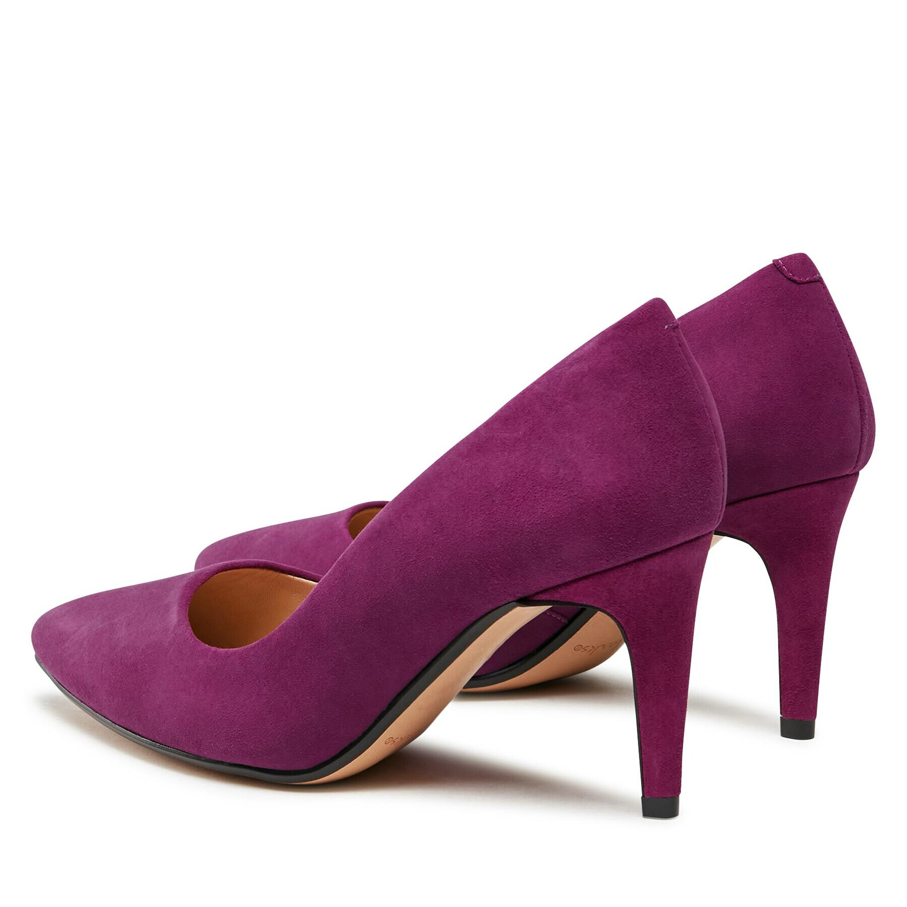 Clarks Обувки на ток Laina Rae 261748064 Виолетов - Pepit.bg