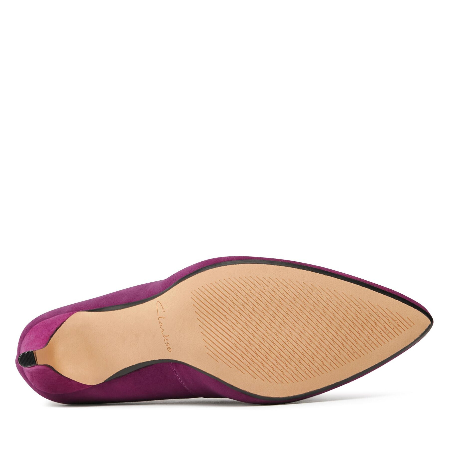 Clarks Обувки на ток Laina Rae 261748064 Виолетов - Pepit.bg