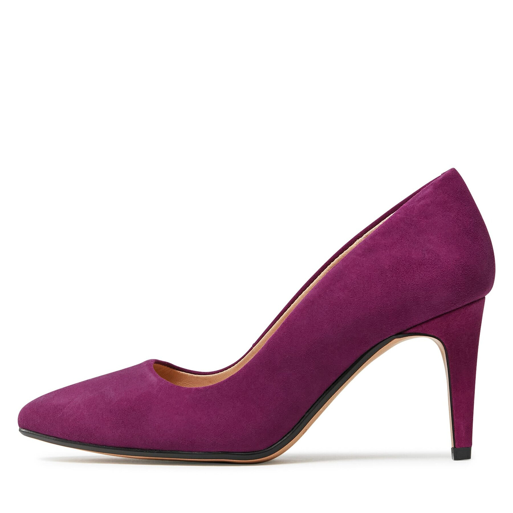 Clarks Обувки на ток Laina Rae 261748064 Виолетов - Pepit.bg