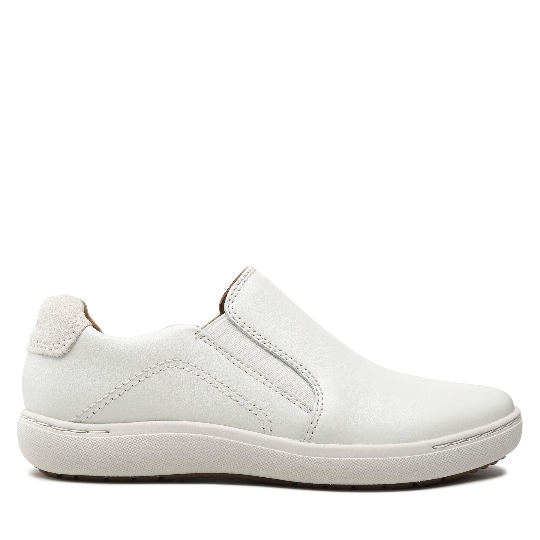 Clarks Обувки Nalle Stride 261650024 Бял - Pepit.bg