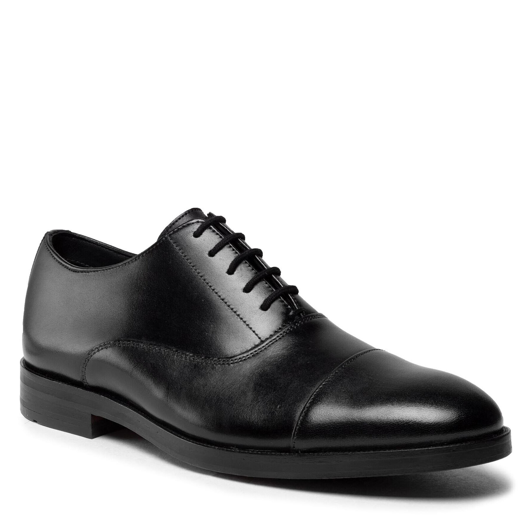 Clarks Обувки Oliver Cap2 261551677 Черен - Pepit.bg