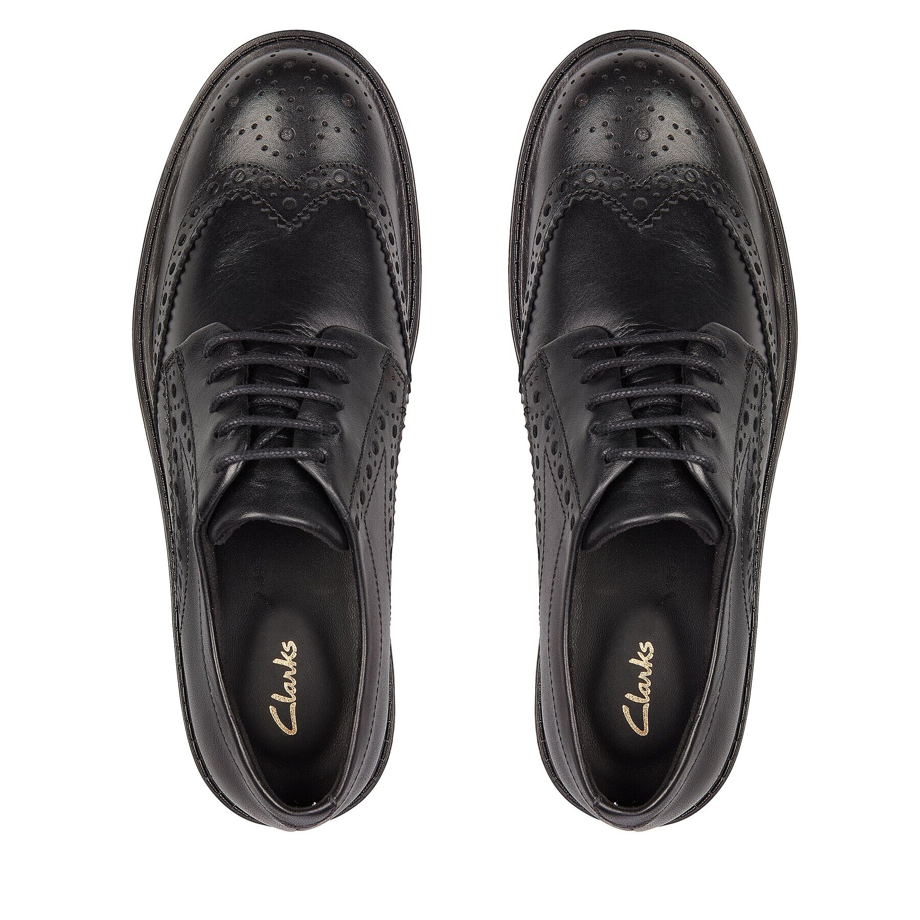 Clarks Оксфордки Orinoco2 Limit 26163621 Черен - Pepit.bg