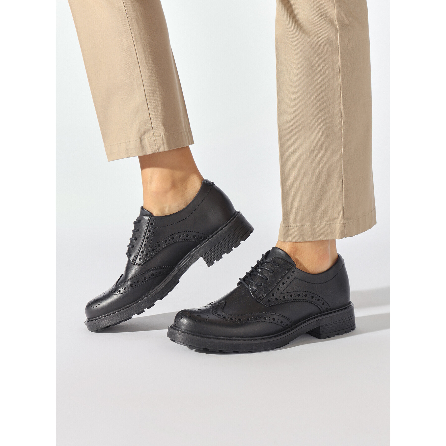 Clarks Оксфордки Orinoco2 Limit 26163621 Черен - Pepit.bg