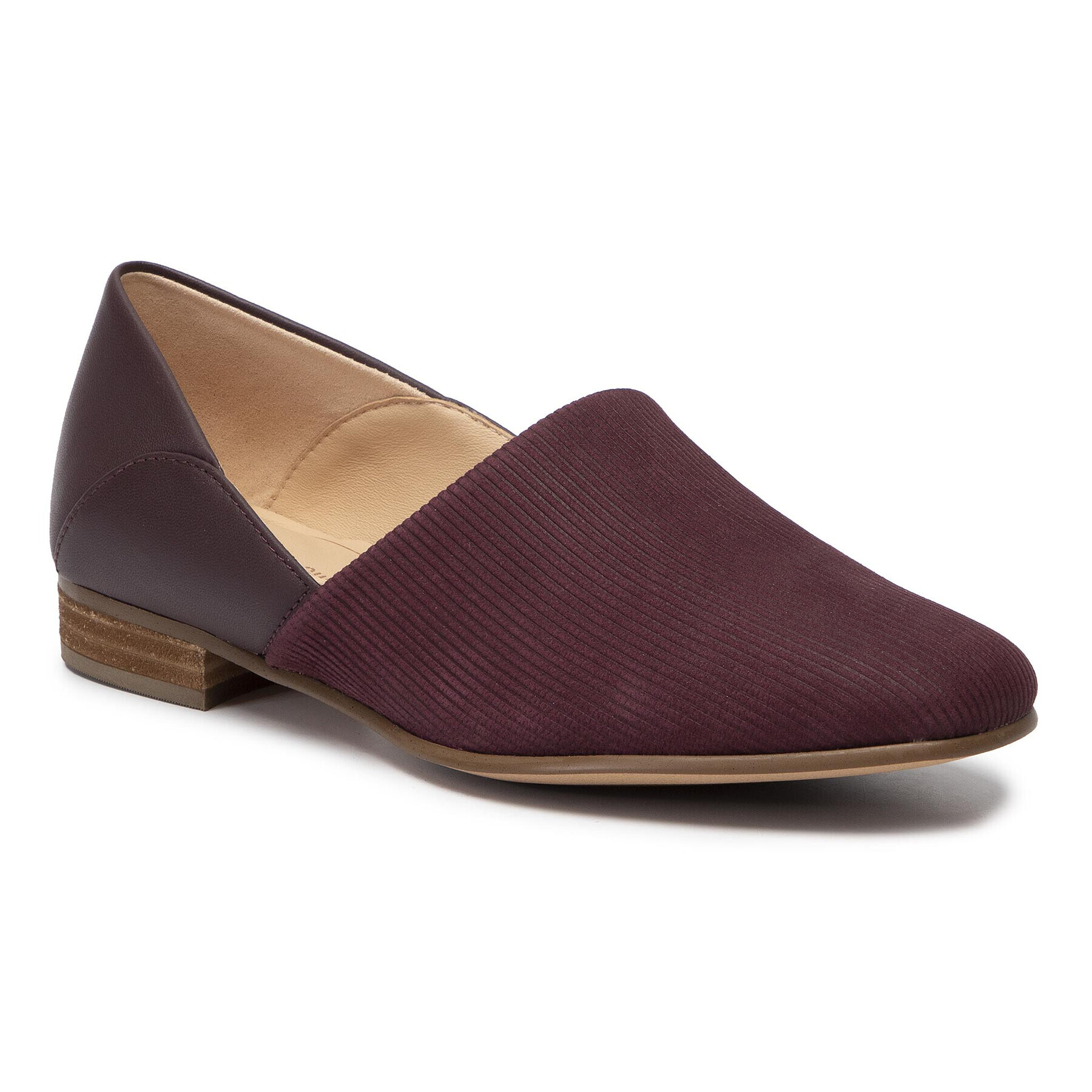 Clarks Обувки Pure Tone 261441384 Бордо - Pepit.bg