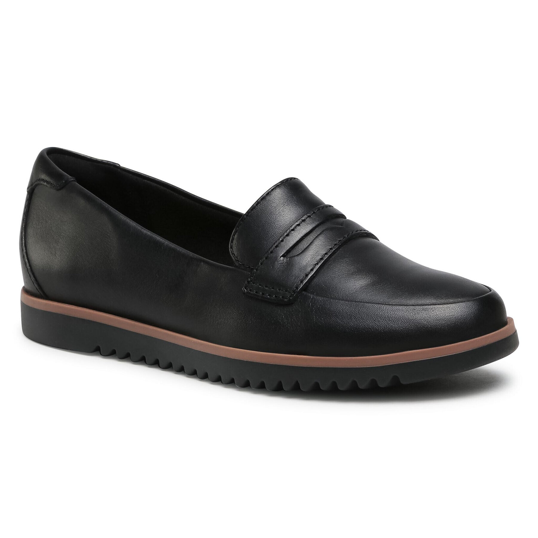 Clarks Обувки Serena Terri 261593814 Черен - Pepit.bg