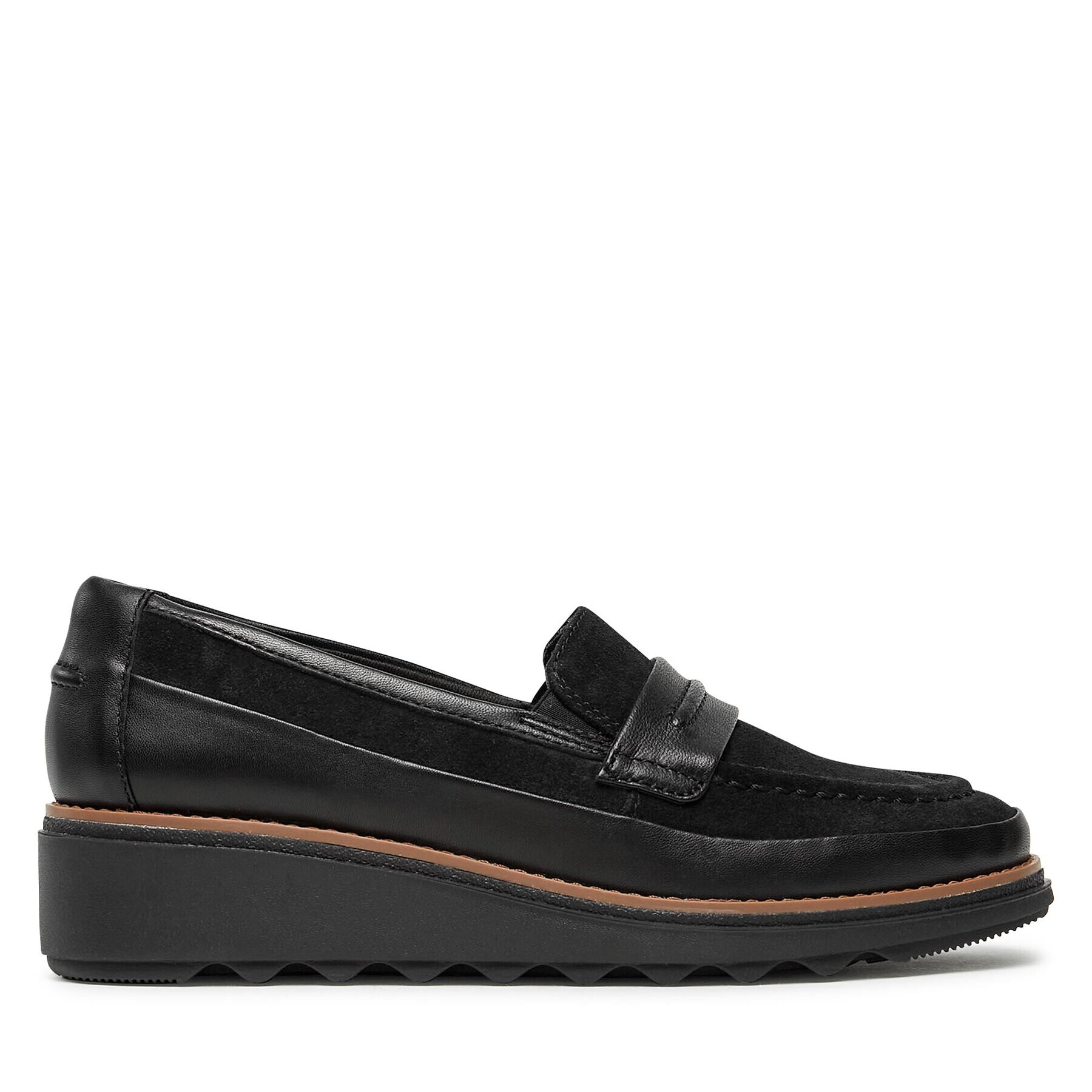 Clarks Обувки Sharon Aster 261744164 Черен - Pepit.bg