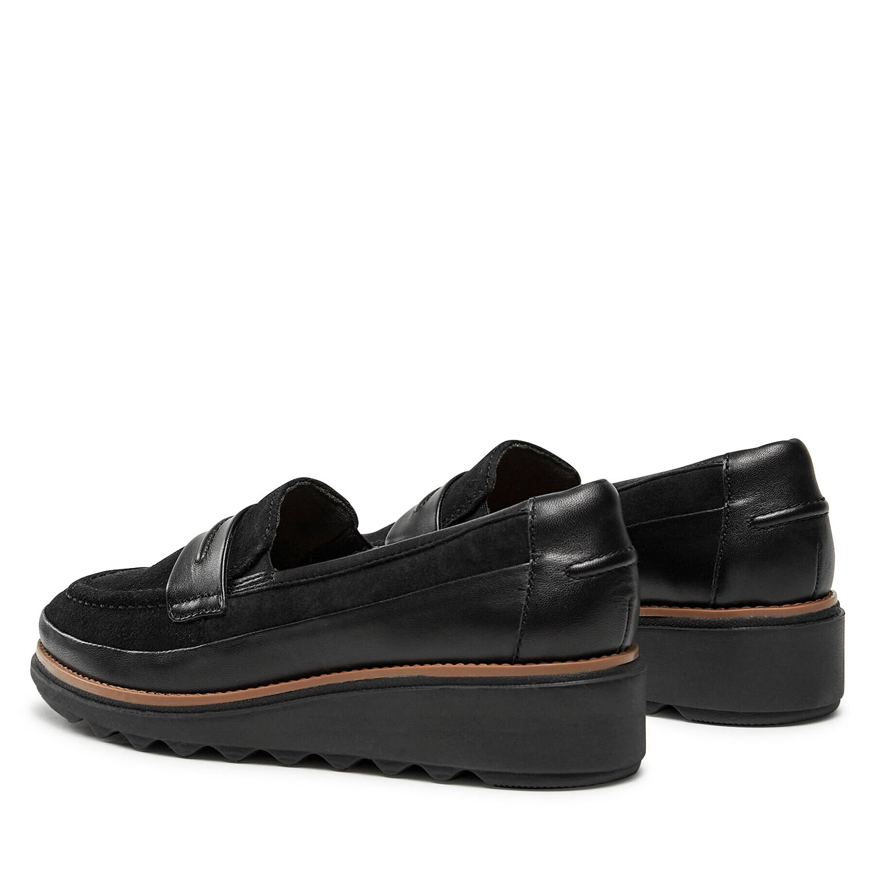 Clarks Обувки Sharon Aster 261744164 Черен - Pepit.bg