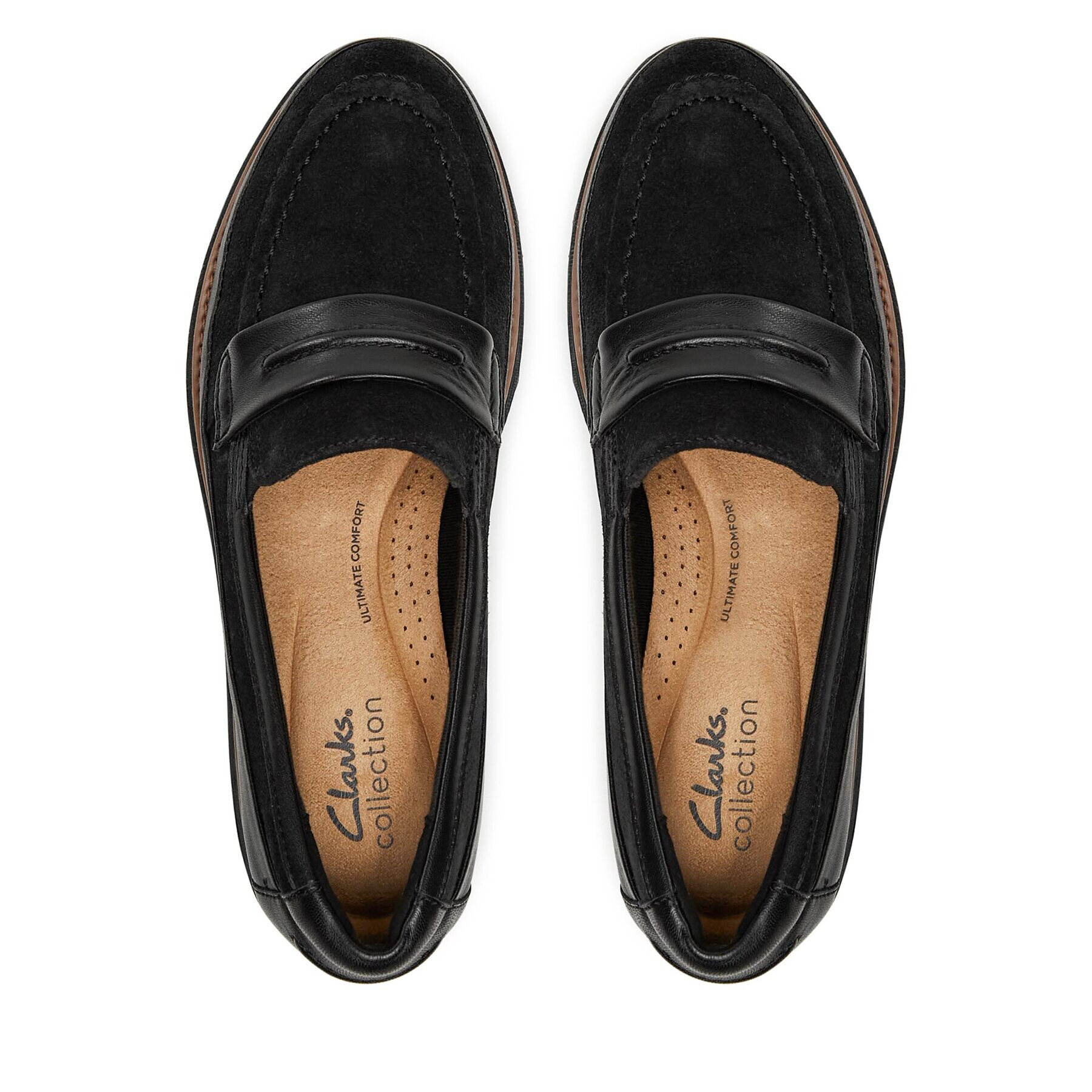 Clarks Обувки Sharon Aster 261744164 Черен - Pepit.bg