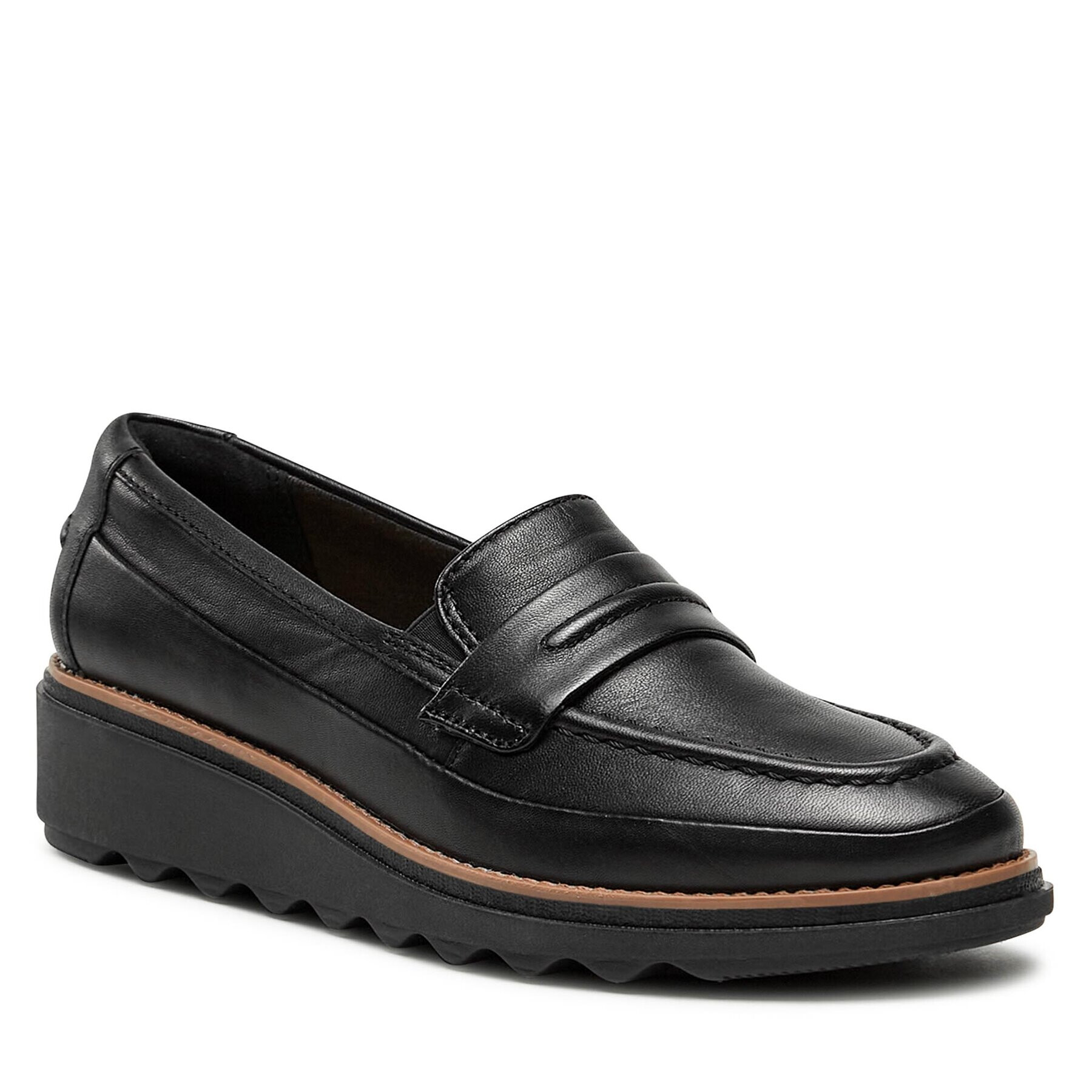 Clarks Обувки Sharon Aster 261751834 Черен - Pepit.bg