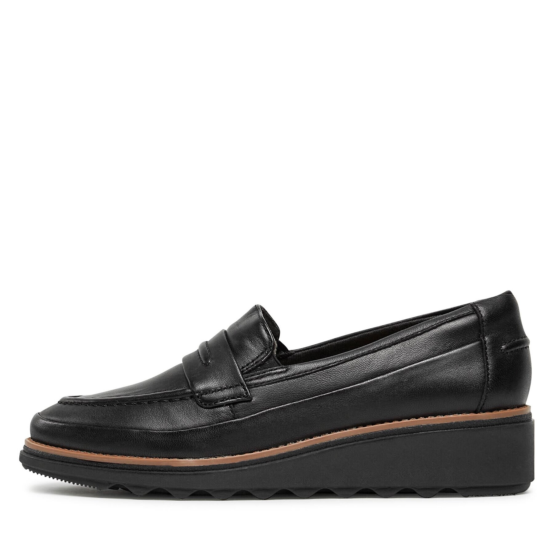 Clarks Обувки Sharon Aster 261751834 Черен - Pepit.bg