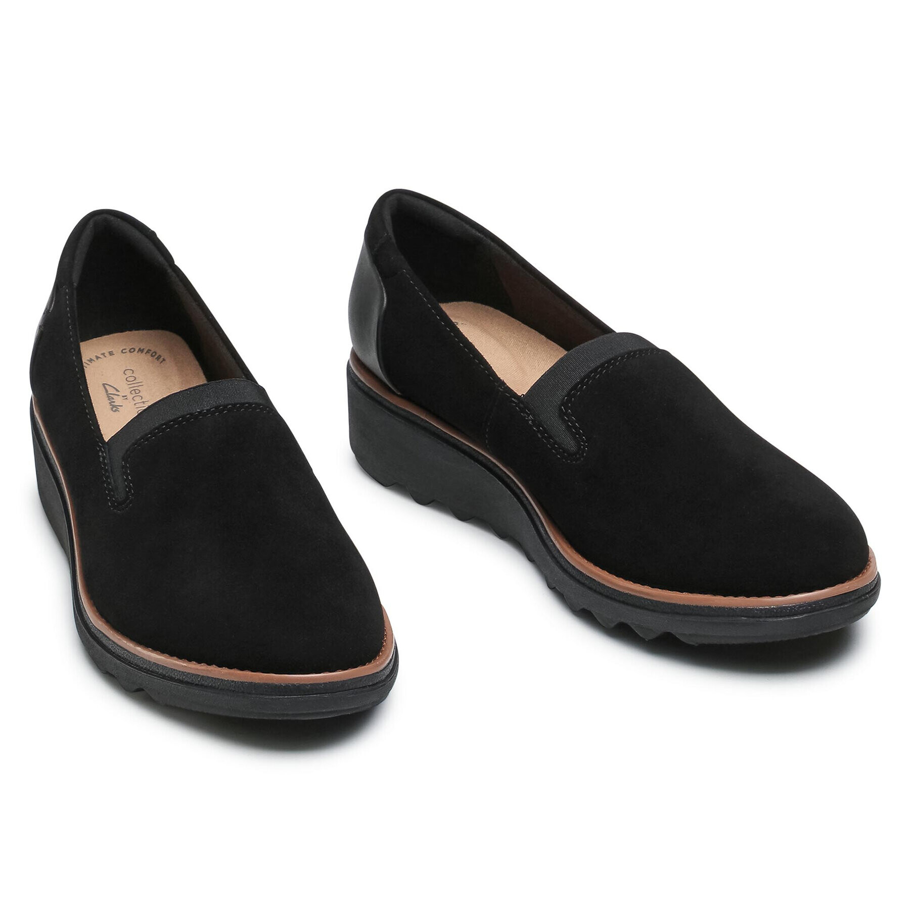 Clarks Обувки Sharon Dolly 261558194 Черен - Pepit.bg
