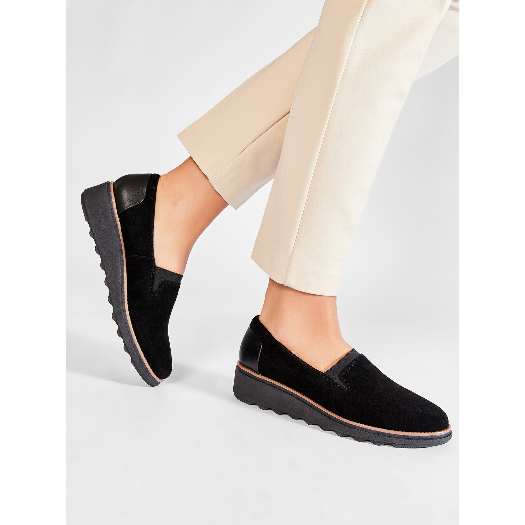 Clarks Обувки Sharon Dolly 261558194 Черен - Pepit.bg