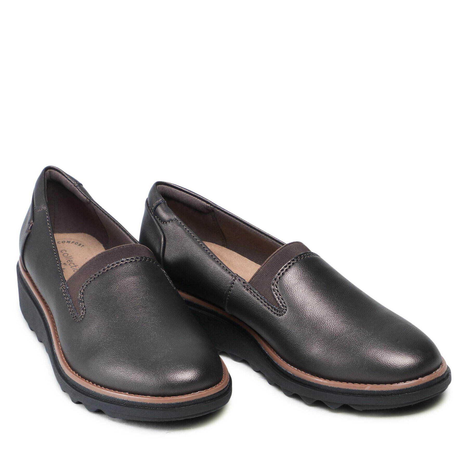 Clarks Обувки Sharon Dolly 261624804 Кафяв - Pepit.bg