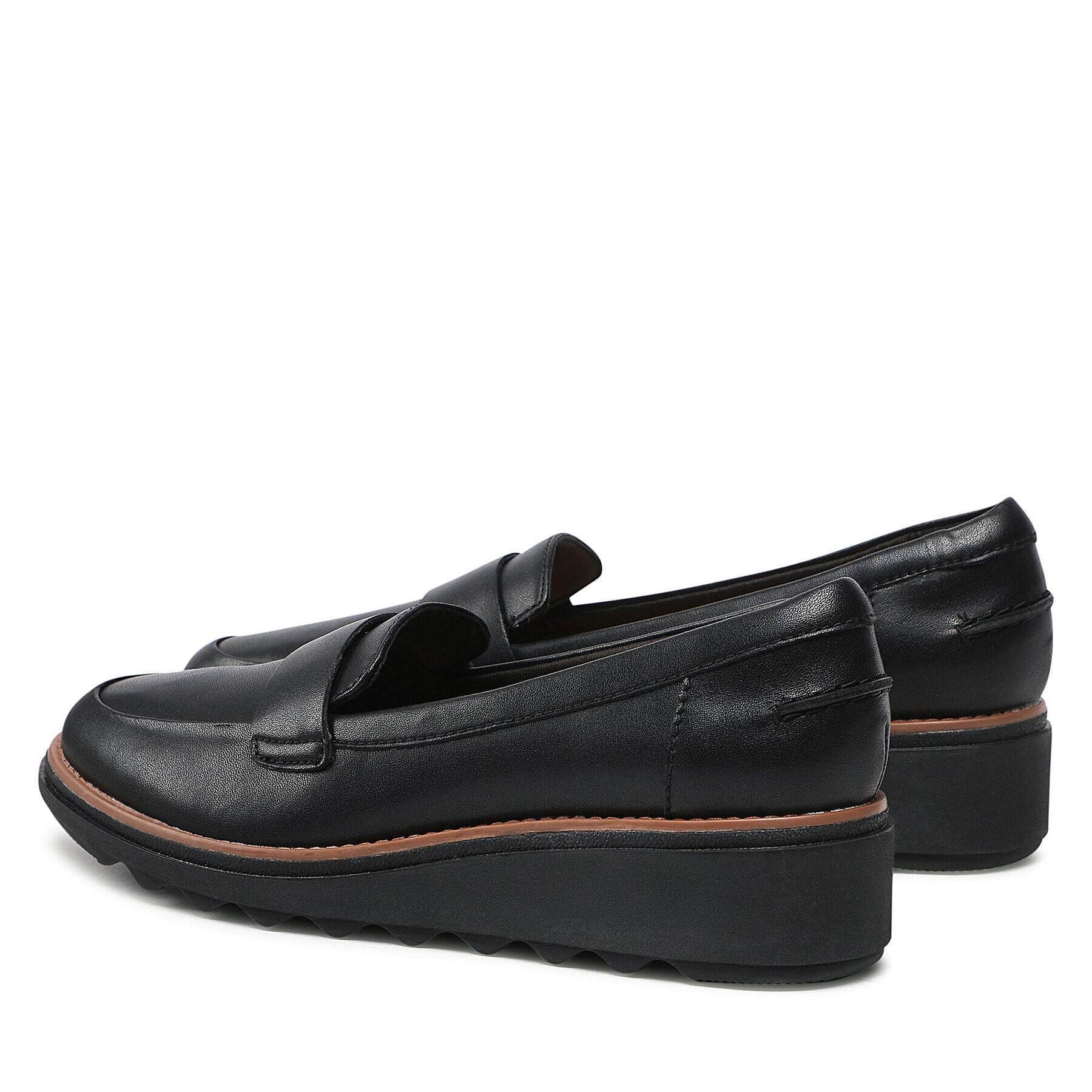 Clarks Обувки Sharon Gracie 261568164 Черен - Pepit.bg