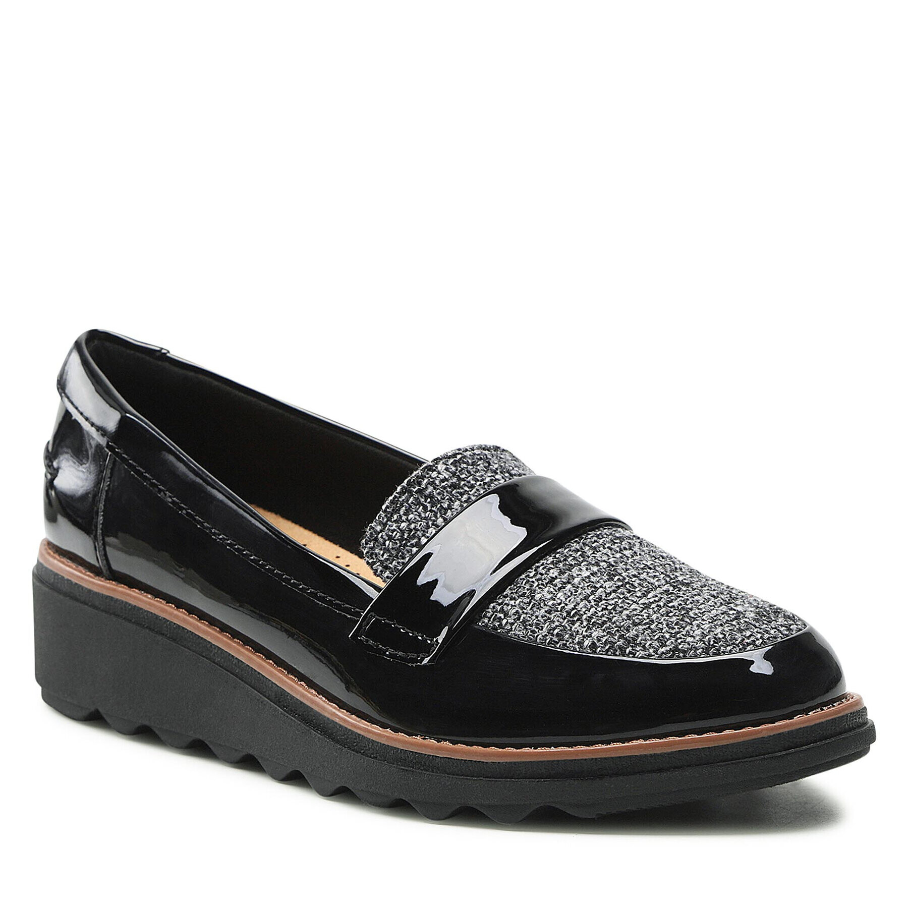 Clarks Обувки Sharon Gracie 261640824 Черен - Pepit.bg