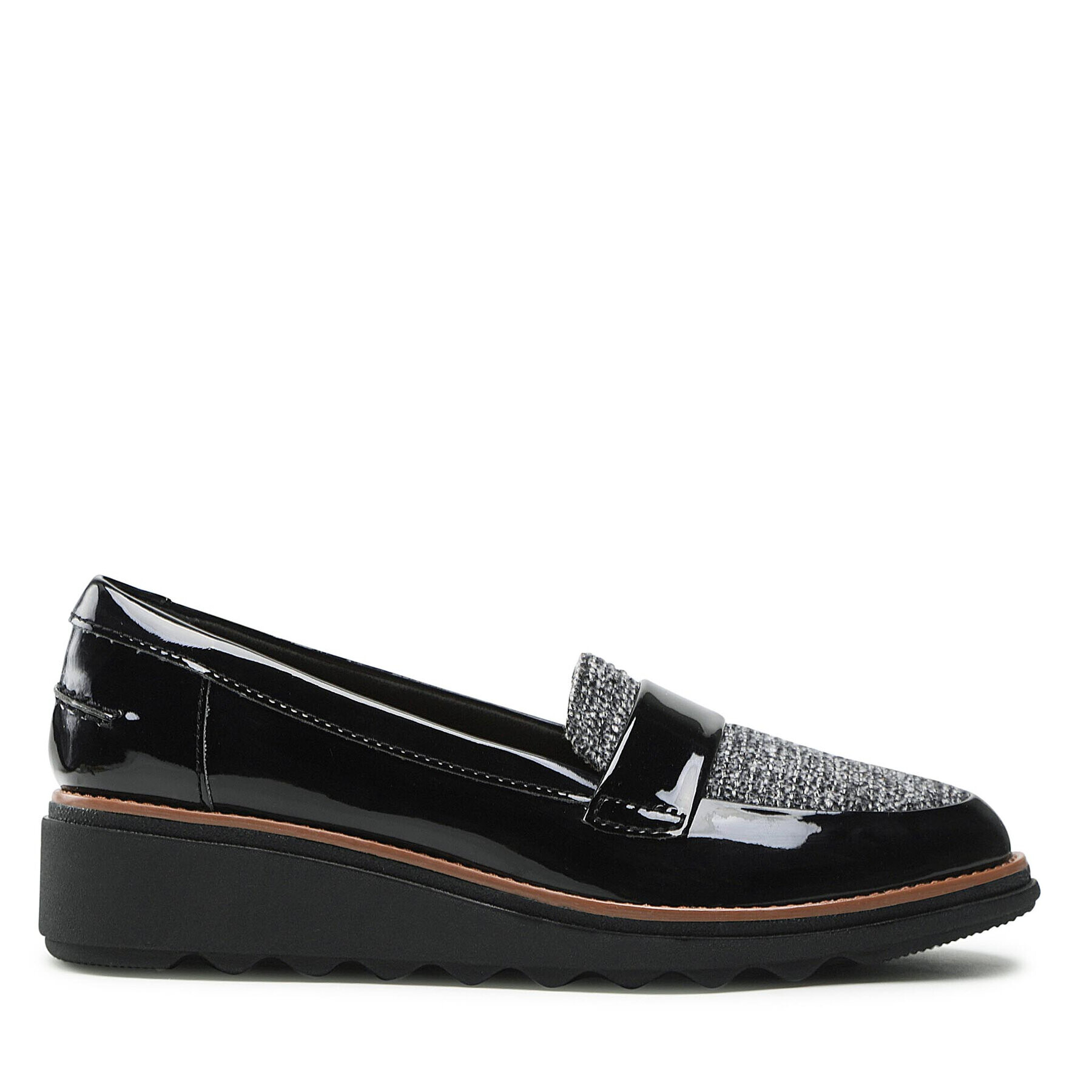 Clarks Обувки Sharon Gracie 261640824 Черен - Pepit.bg
