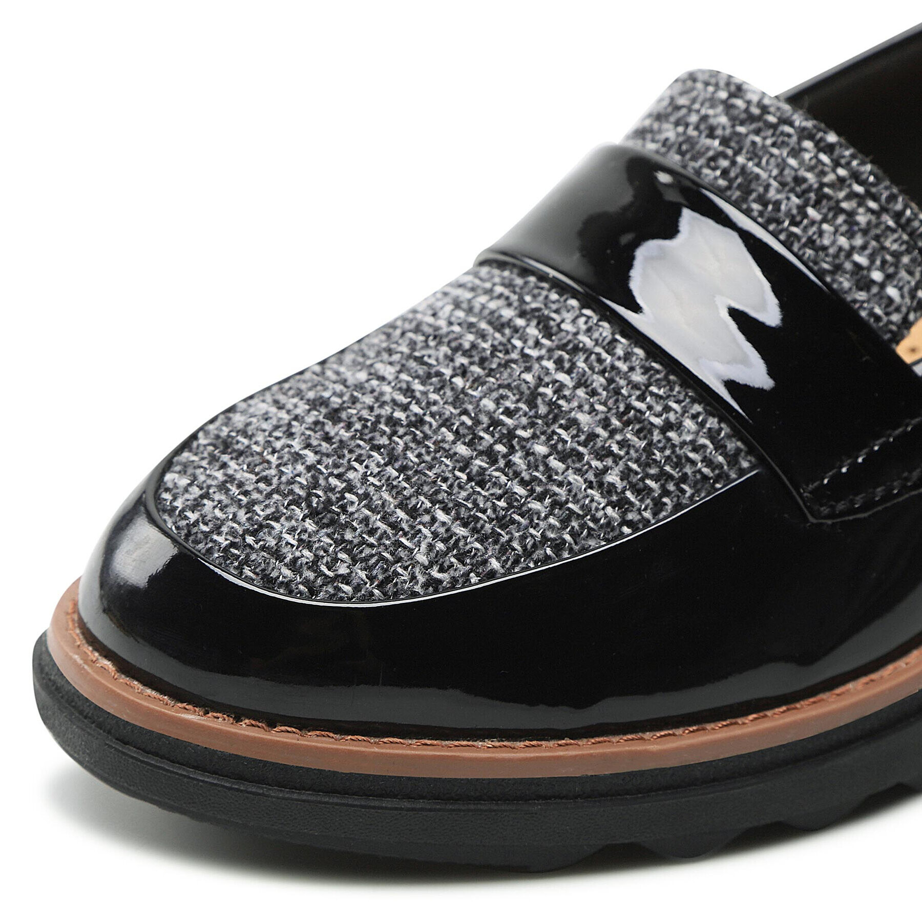Clarks Обувки Sharon Gracie 261640824 Черен - Pepit.bg