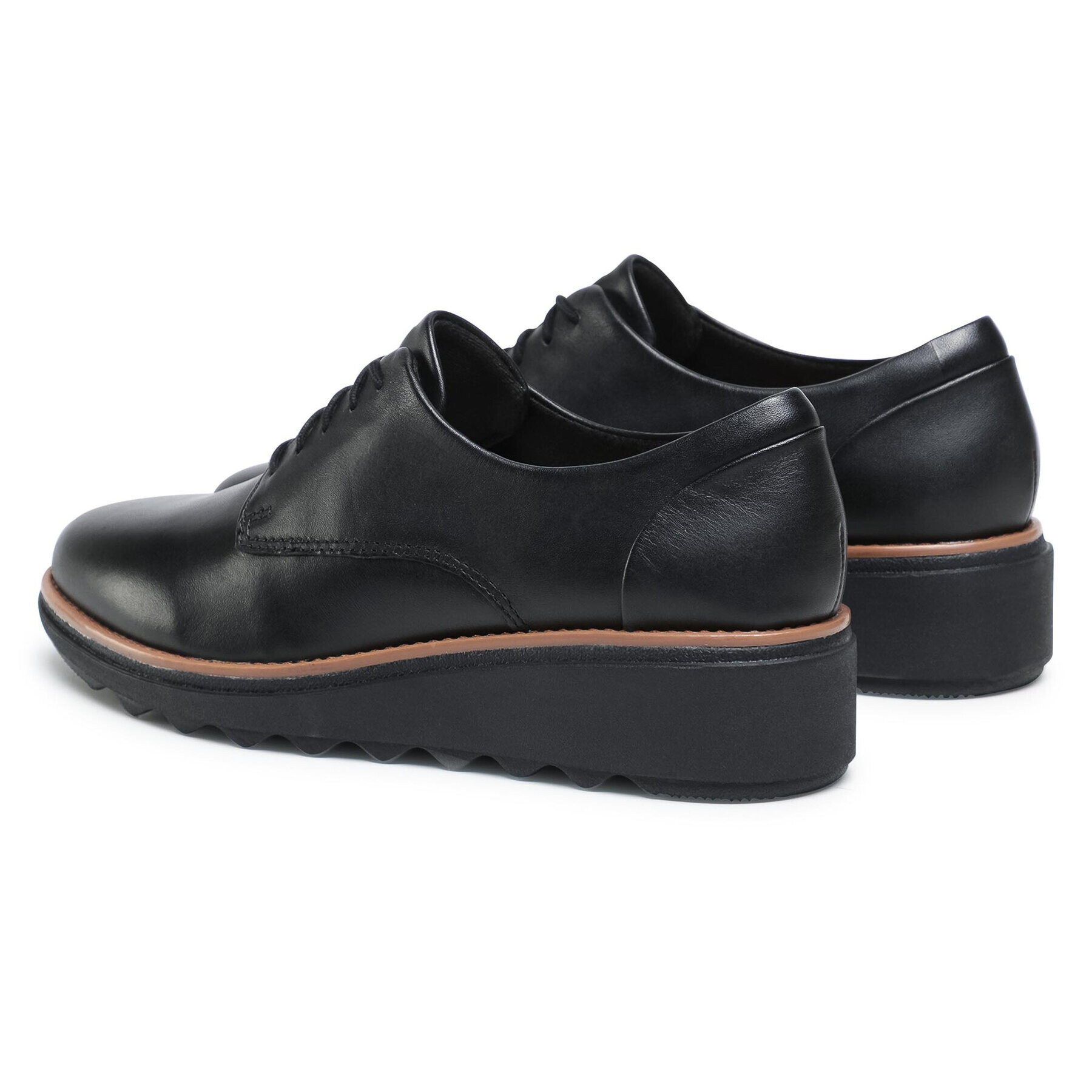 Clarks Обувки Sharon Noel 261559904 Черен - Pepit.bg