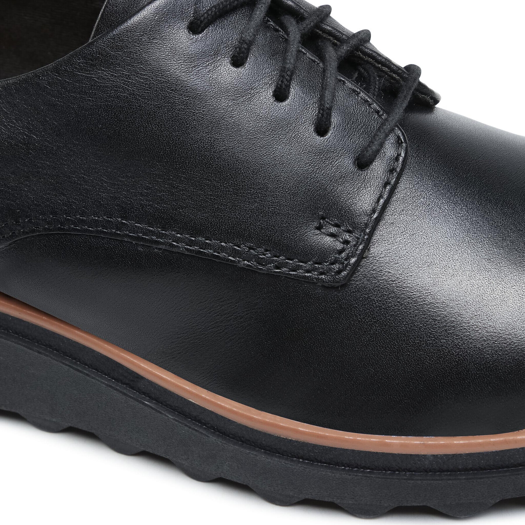 Clarks Обувки Sharon Noel 261559904 Черен - Pepit.bg
