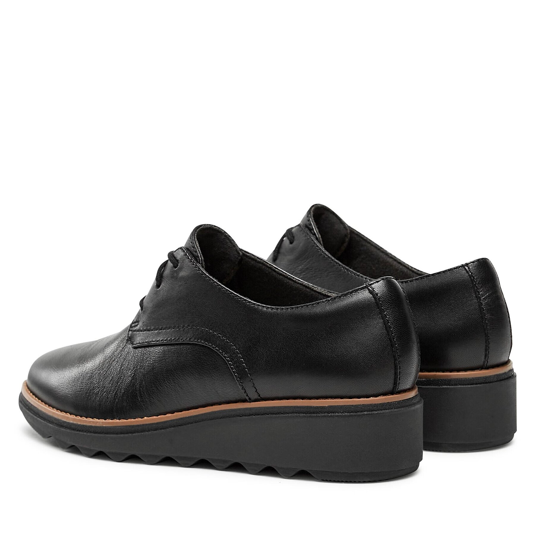 Clarks Обувки Sharon Rae 261754164 Черен - Pepit.bg