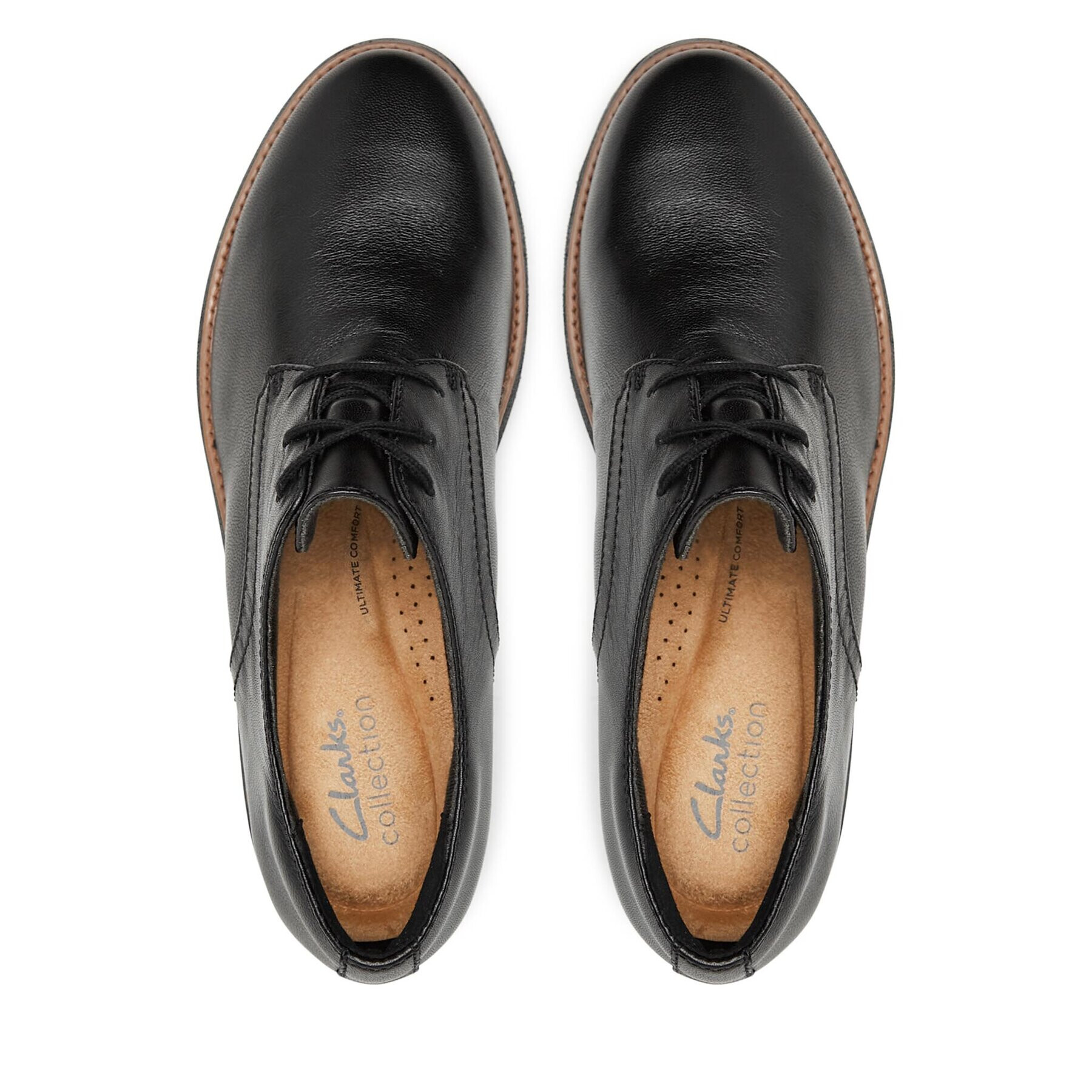 Clarks Обувки Sharon Rae 261754164 Черен - Pepit.bg