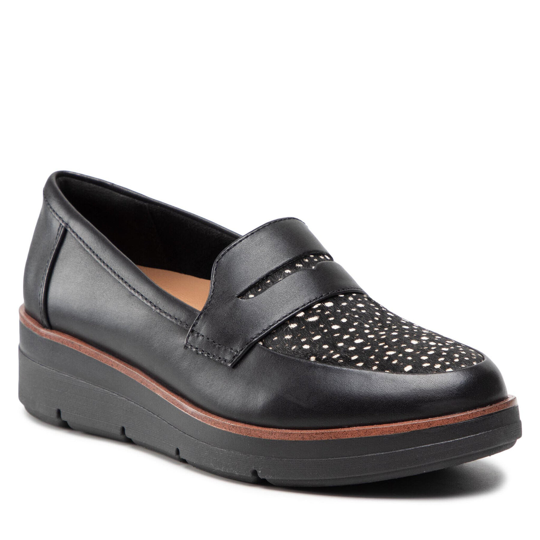 Clarks Обувки Shaylin Step 261544804 Черен - Pepit.bg