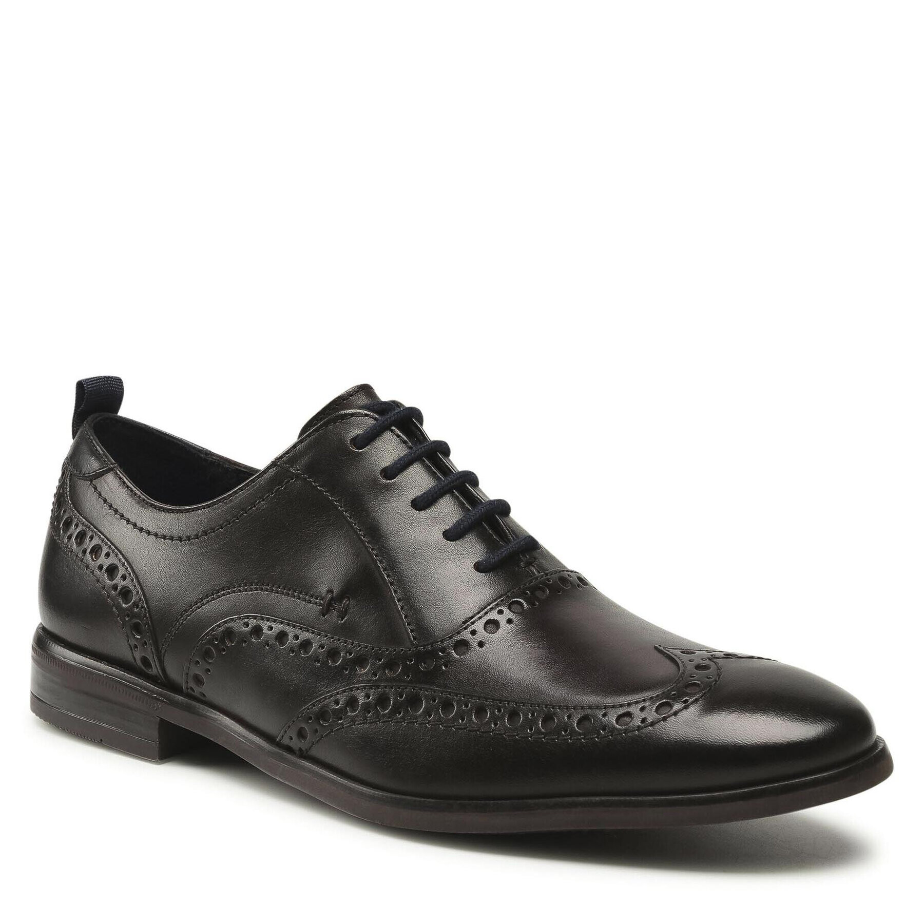Clarks Обувки Stanford Brogue 261611687 Кафяв - Pepit.bg