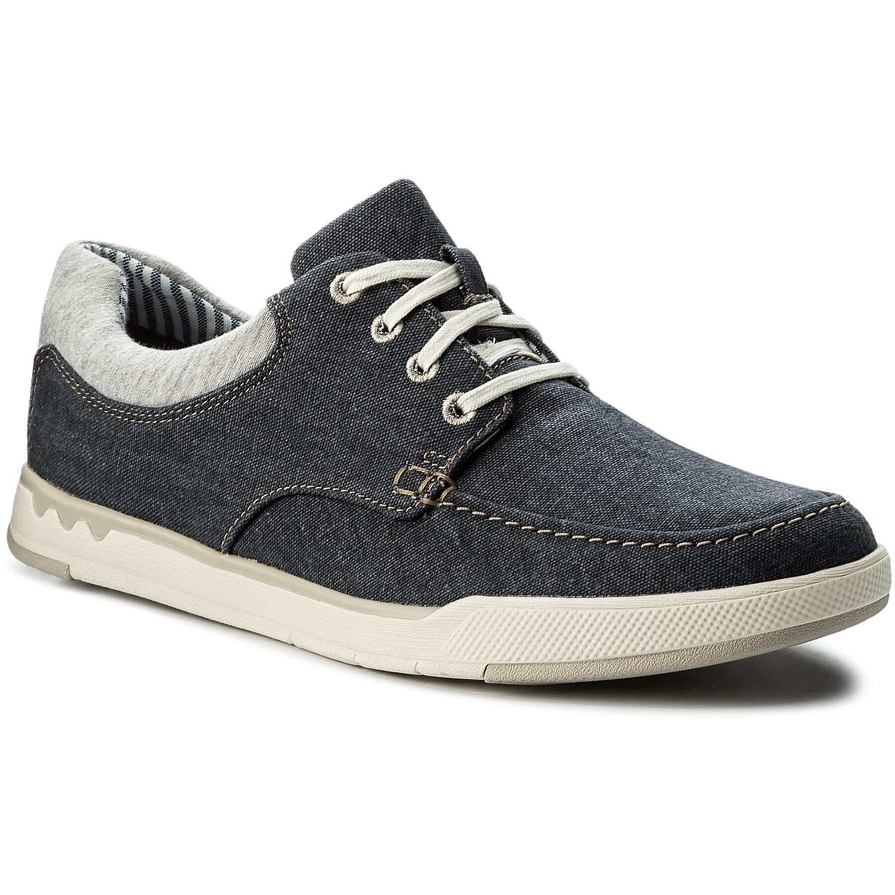 Clarks Обувки Step Isle Lace 261327647 Тъмносин - Pepit.bg