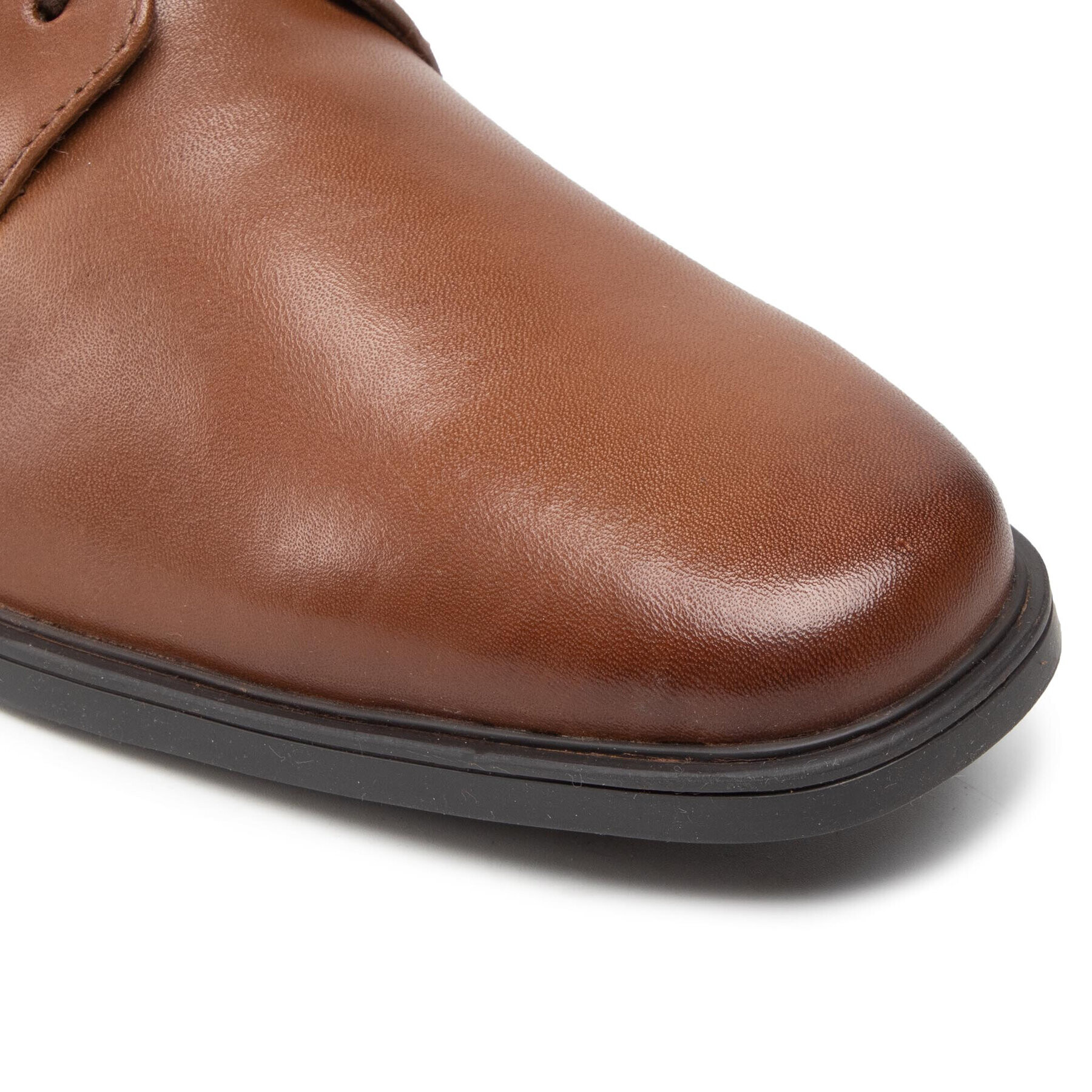 Clarks Обувки Tilden Plain 261300977 Кафяв - Pepit.bg