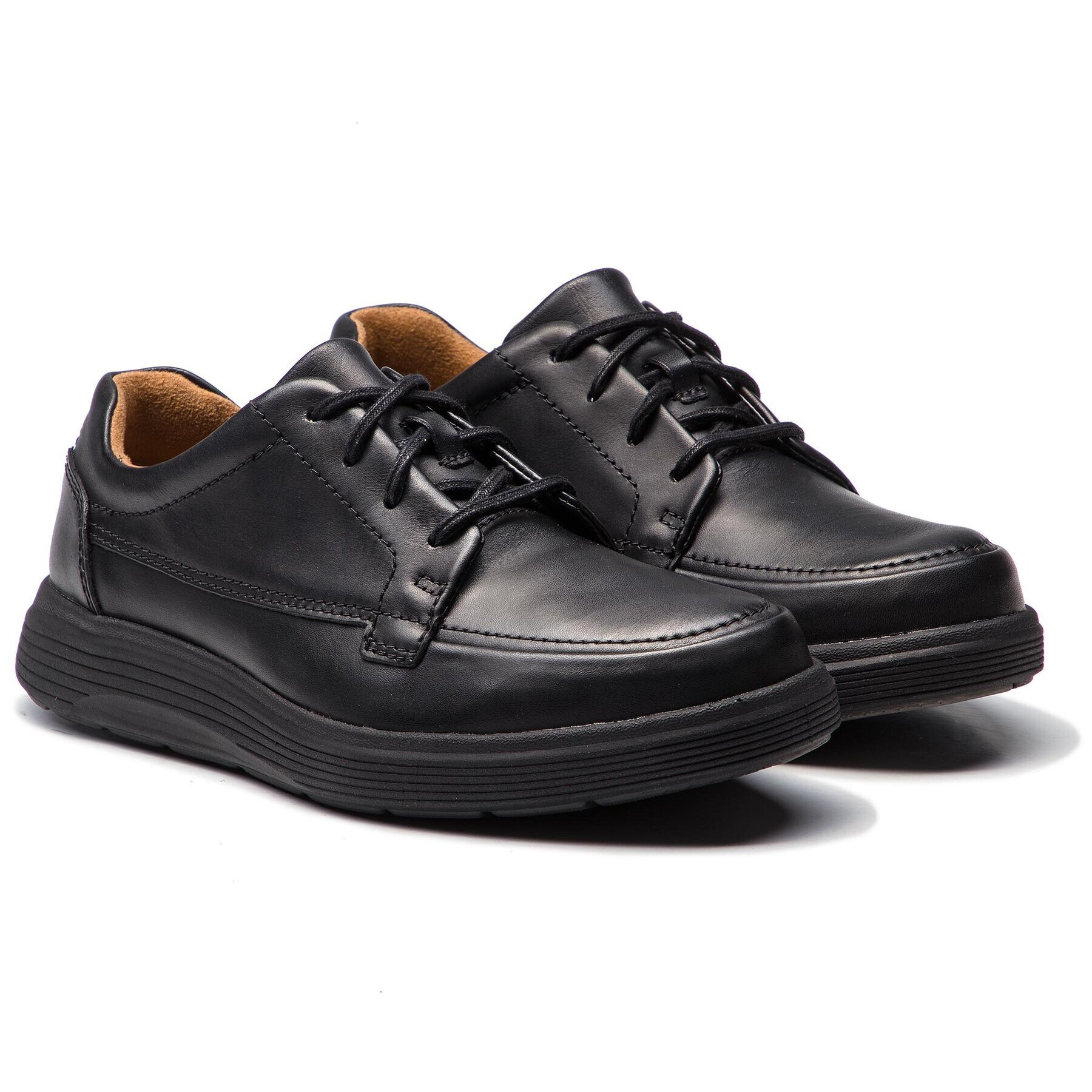 Clarks Обувки Un Abode Ease 261369847 Черен - Pepit.bg