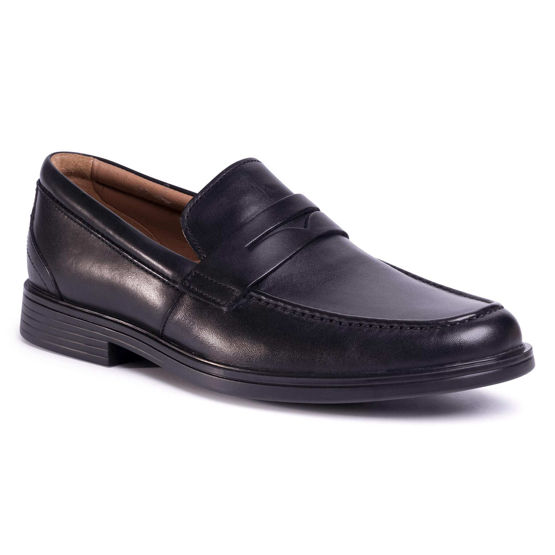 Clarks Обувки Un Aldric Step 261401397 Черен - Pepit.bg