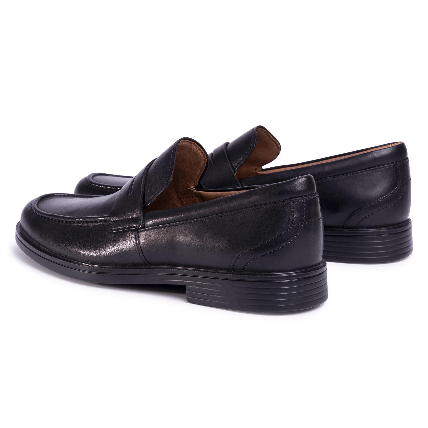 Clarks Обувки Un Aldric Step 261401397 Черен - Pepit.bg