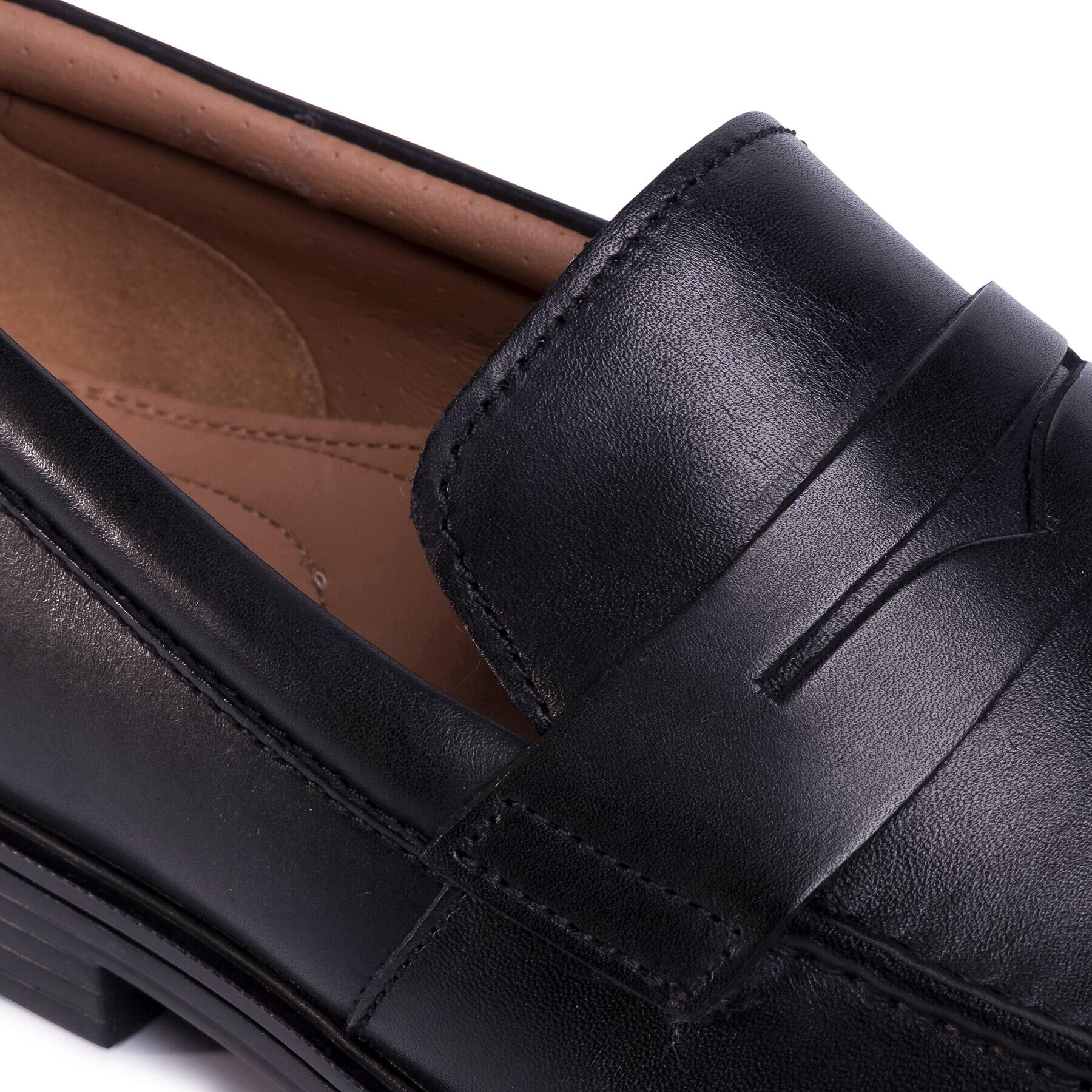 Clarks Обувки Un Aldric Step 261401397 Черен - Pepit.bg