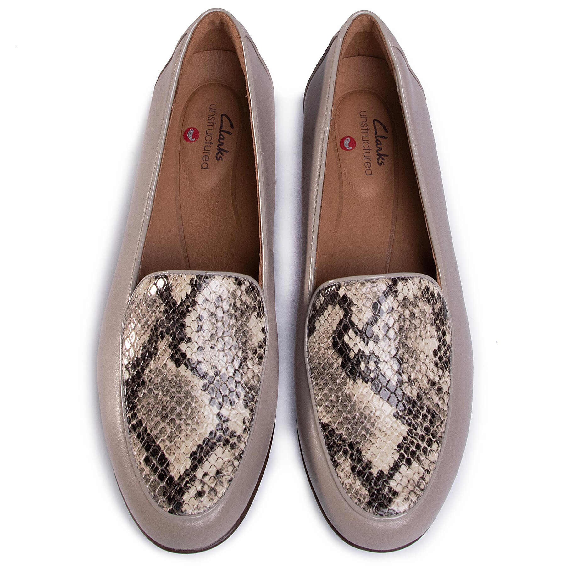 Clarks Обувки Un Blush Ease 261478544 Сив - Pepit.bg