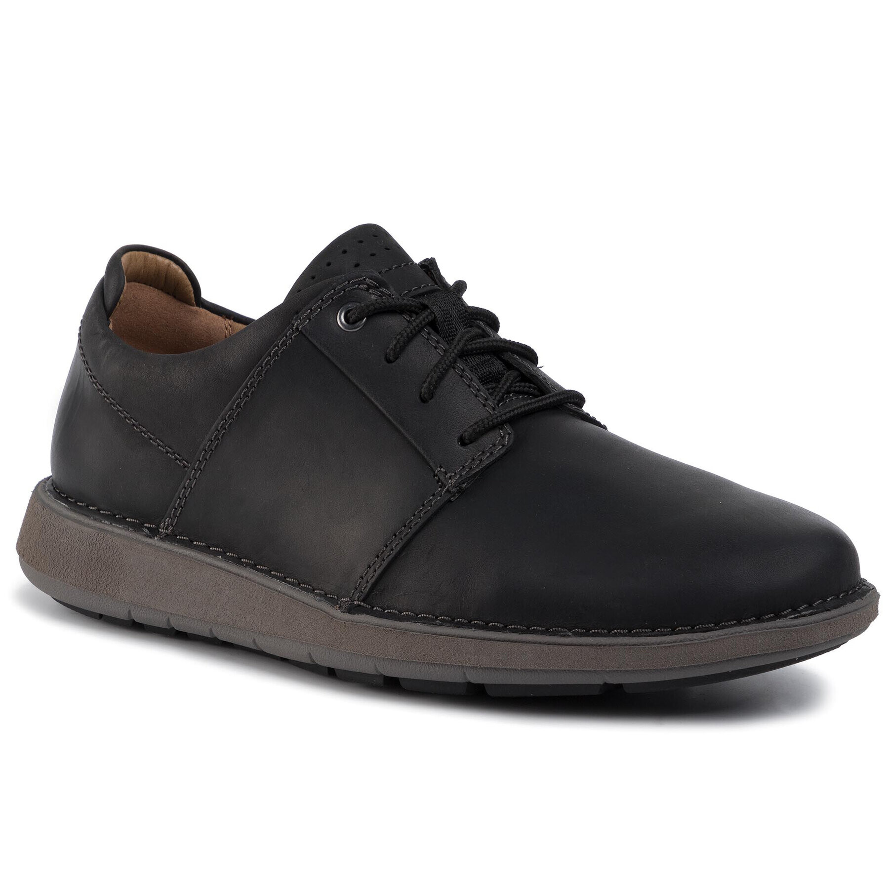 Clarks Обувки Un Larvik Lace 261445777 Черен - Pepit.bg
