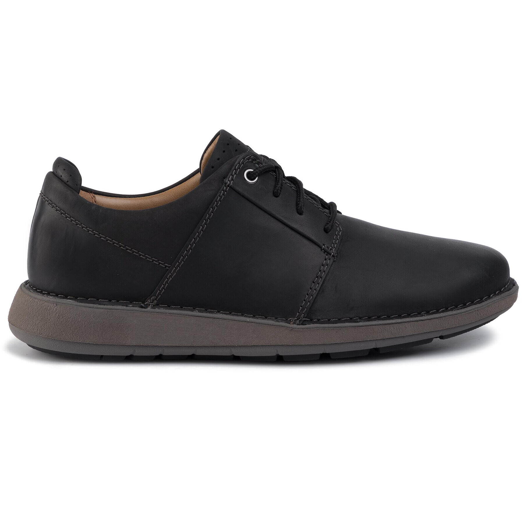 Clarks Обувки Un Larvik Lace 261445777 Черен - Pepit.bg