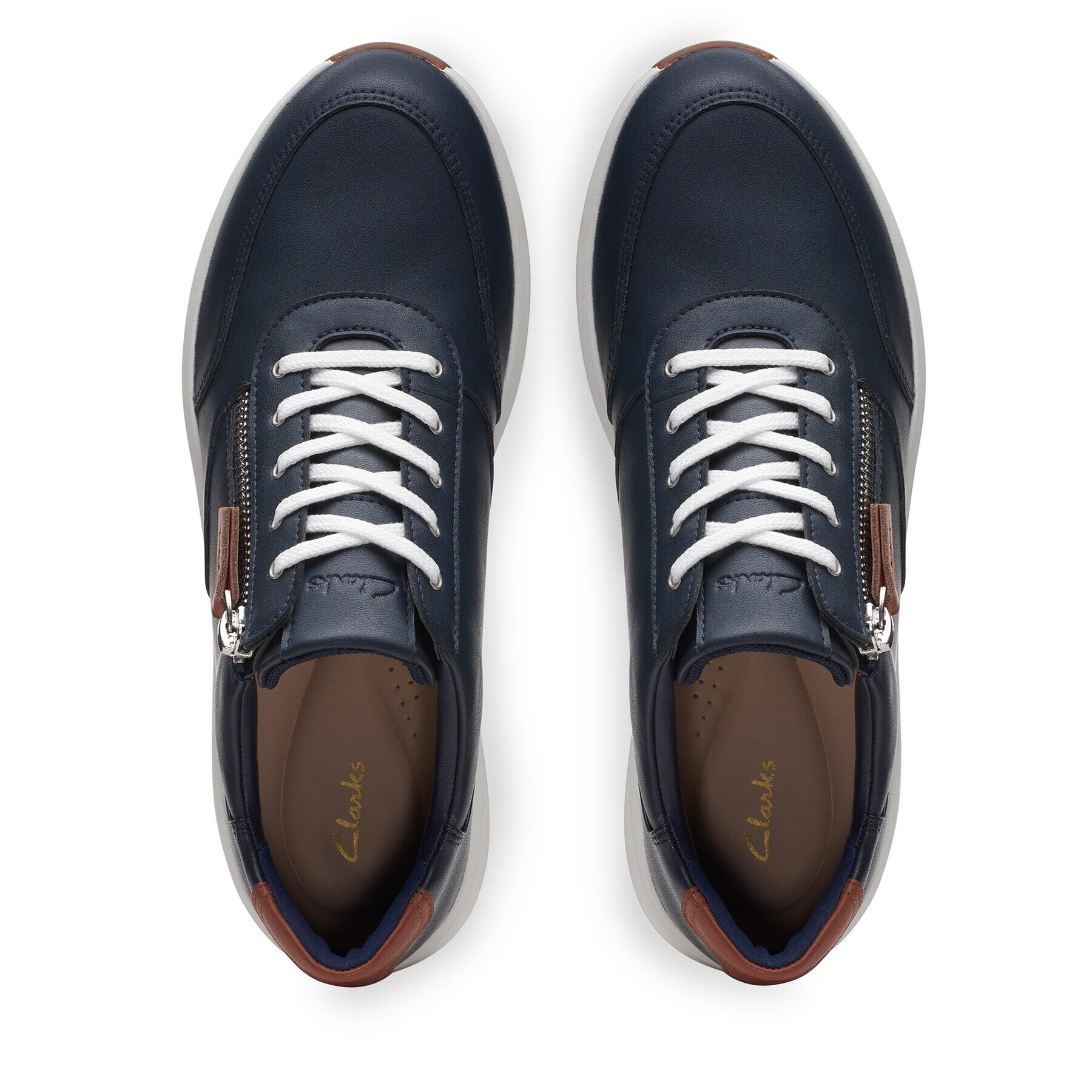 Clarks Обувки Un Rio Zip 26170213 Тъмносин - Pepit.bg