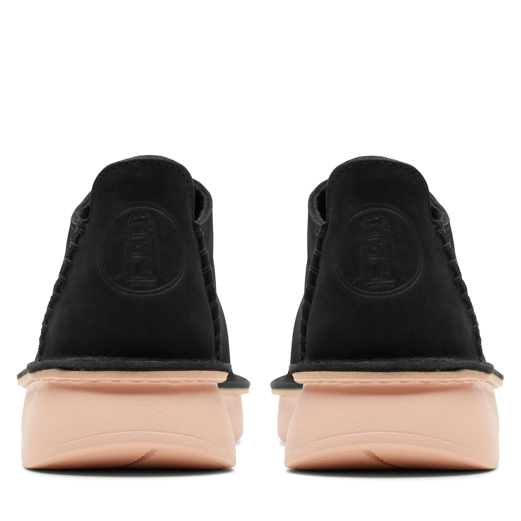 Clarks Обувки Velhill Etch Черен - Pepit.bg