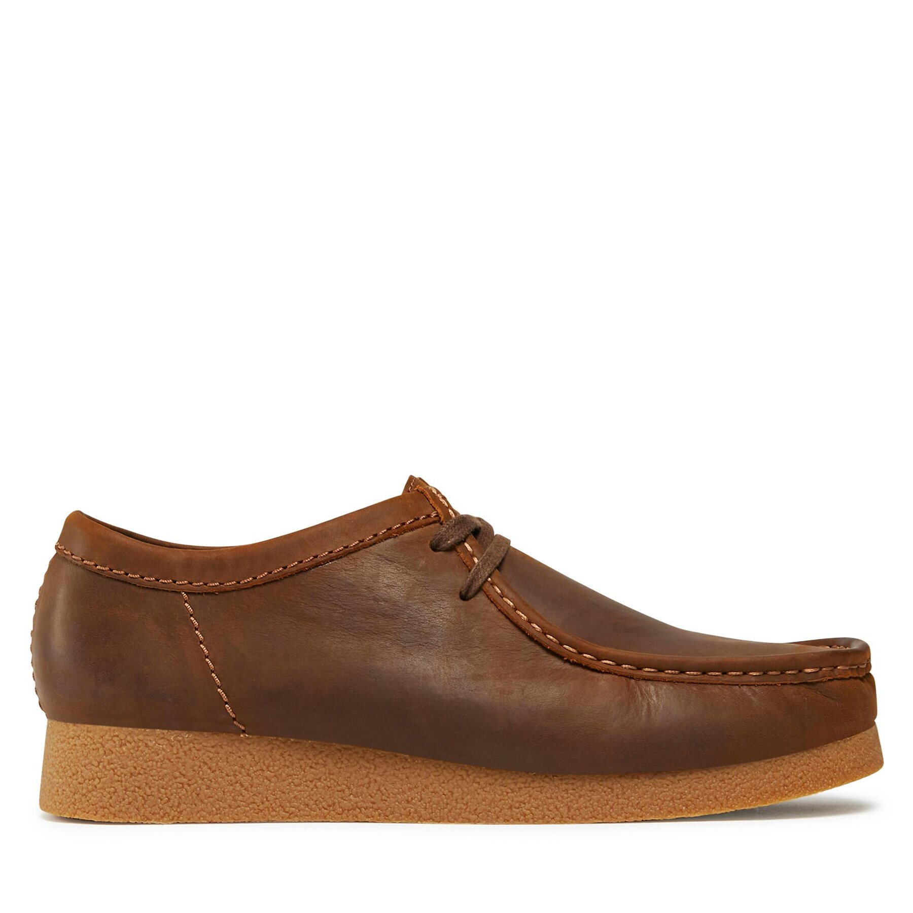 Clarks Обувки Wallabee Evo 261728197 Кафяв - Pepit.bg