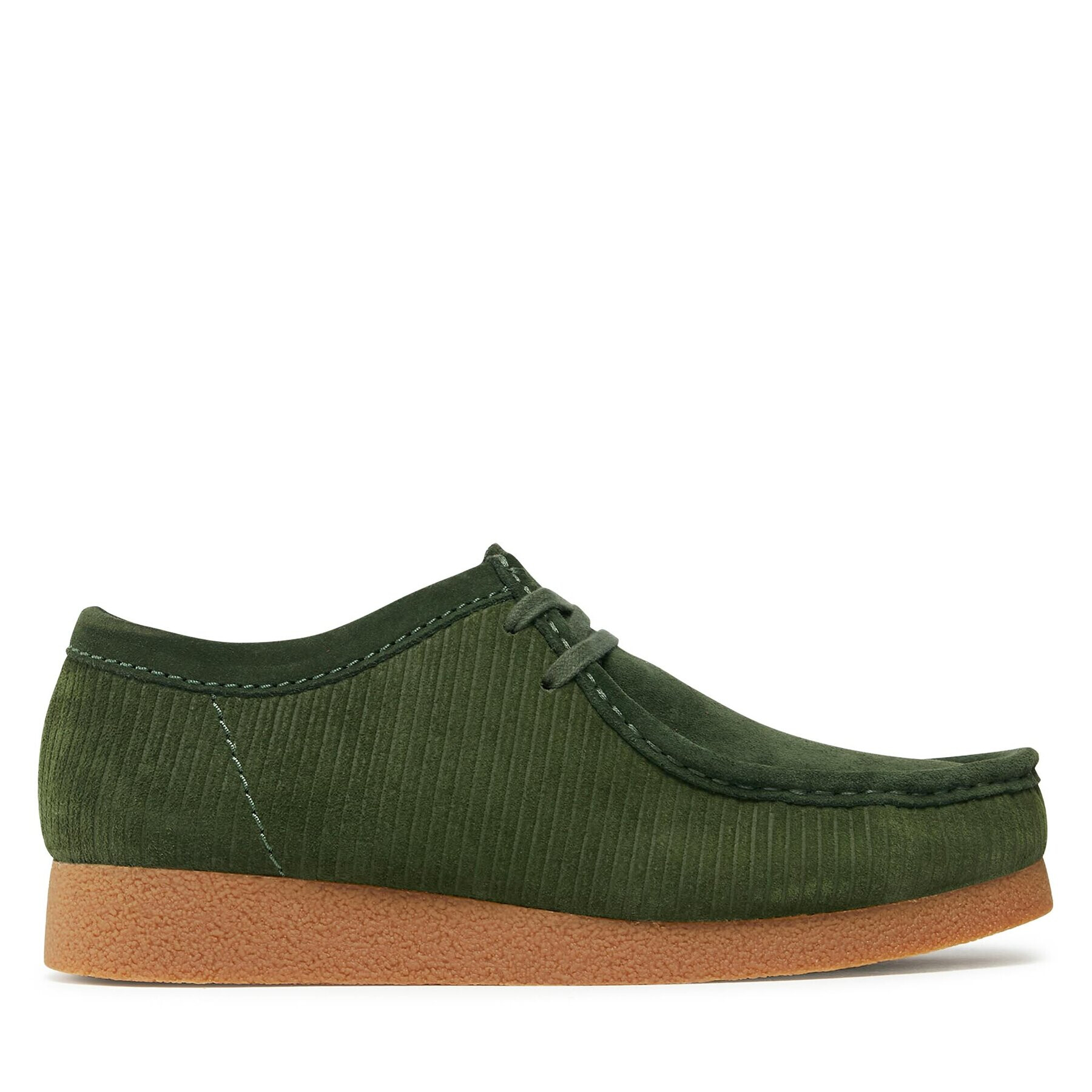 Clarks Обувки Wallabee Evo 261736047 Зелен - Pepit.bg
