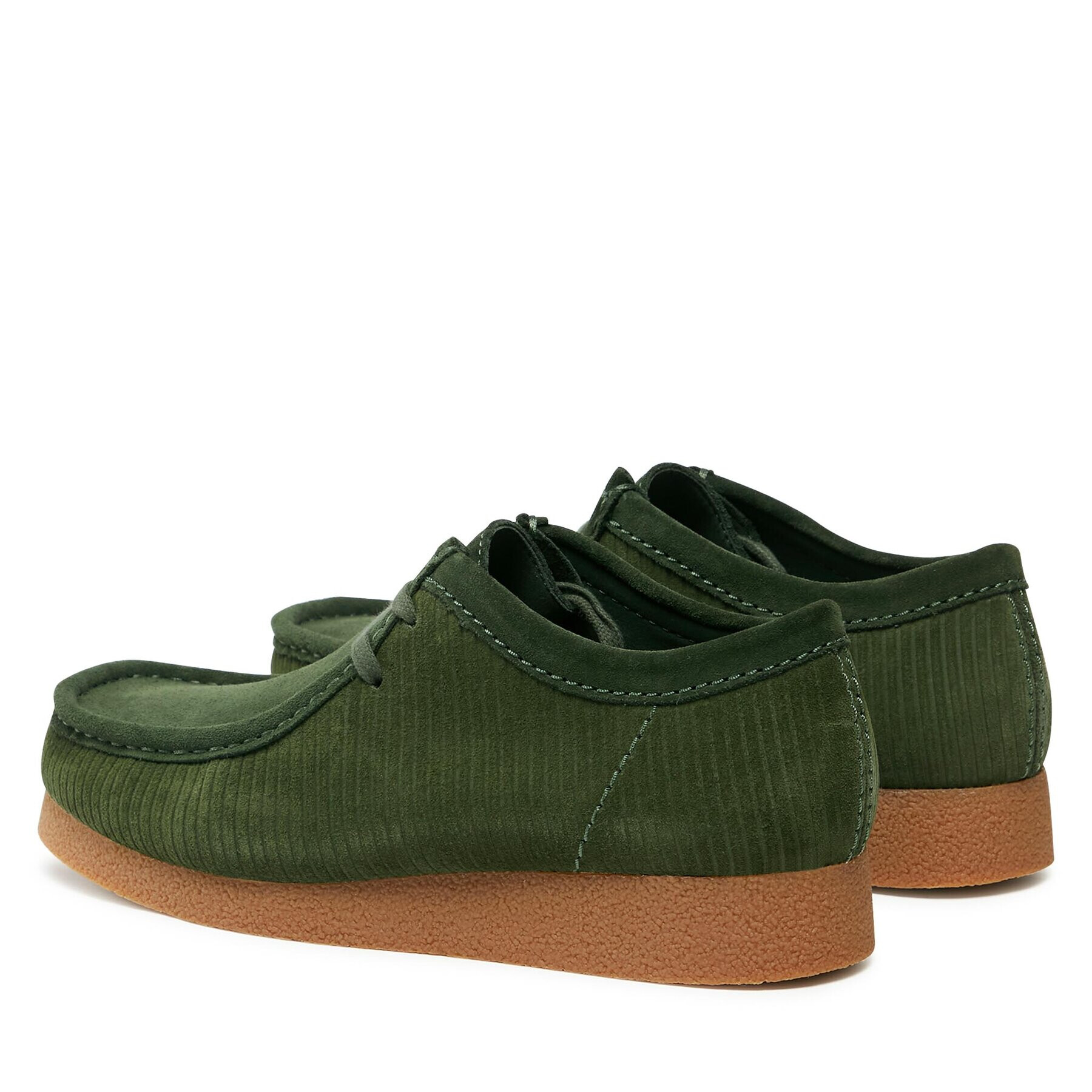 Clarks Обувки Wallabee Evo 261736047 Зелен - Pepit.bg