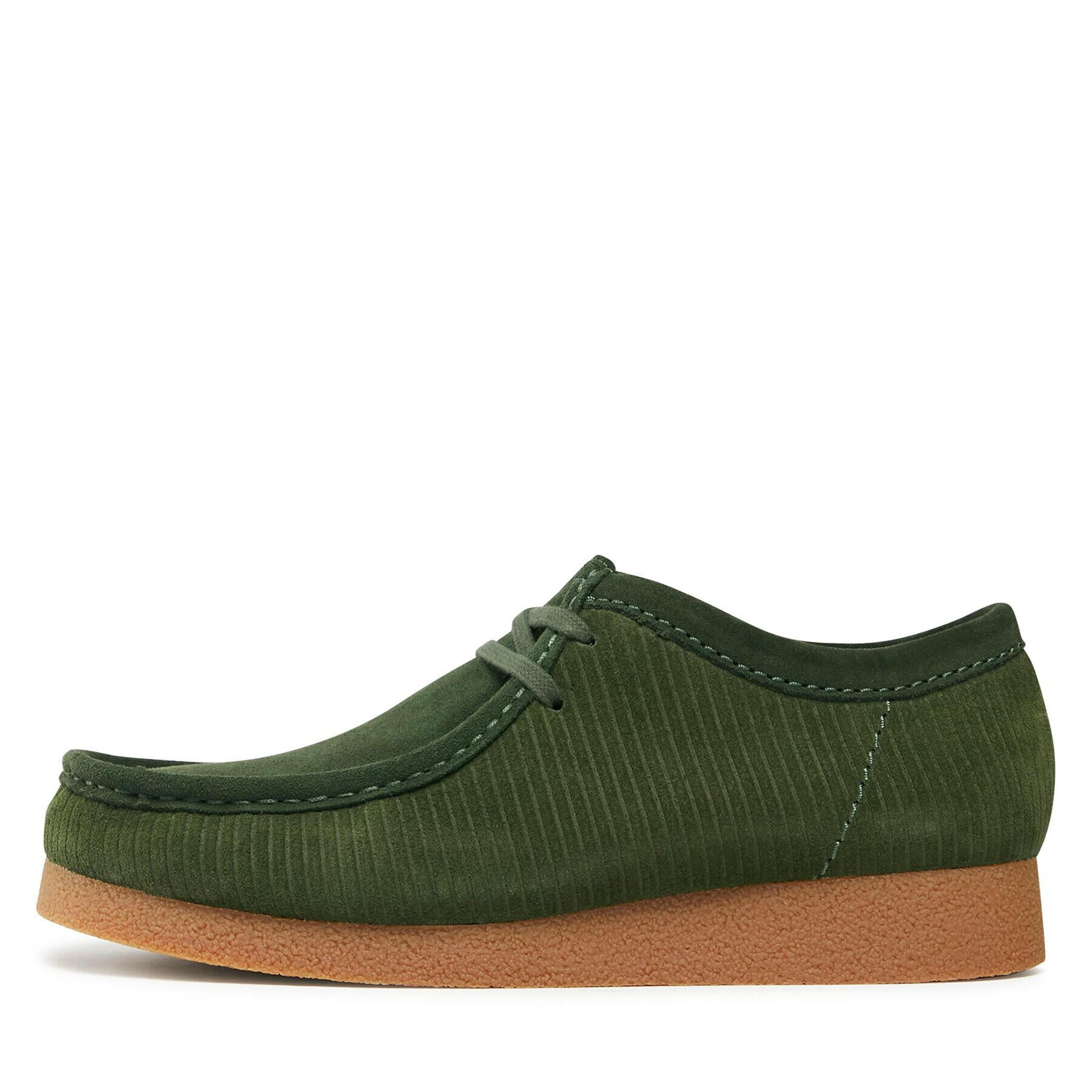 Clarks Обувки Wallabee Evo 261736047 Зелен - Pepit.bg