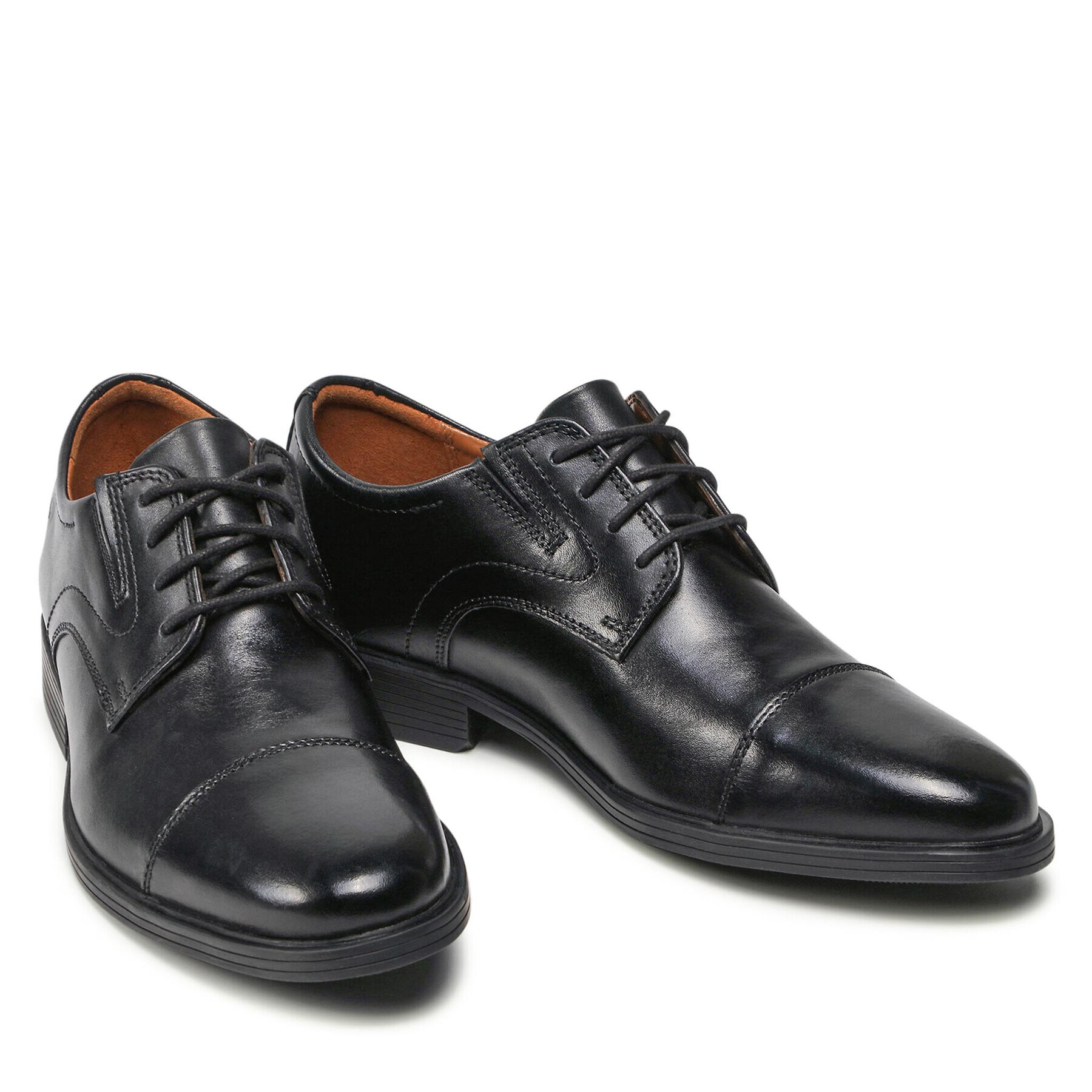 Clarks Обувки Whiddon Cap 261529127 Черен - Pepit.bg