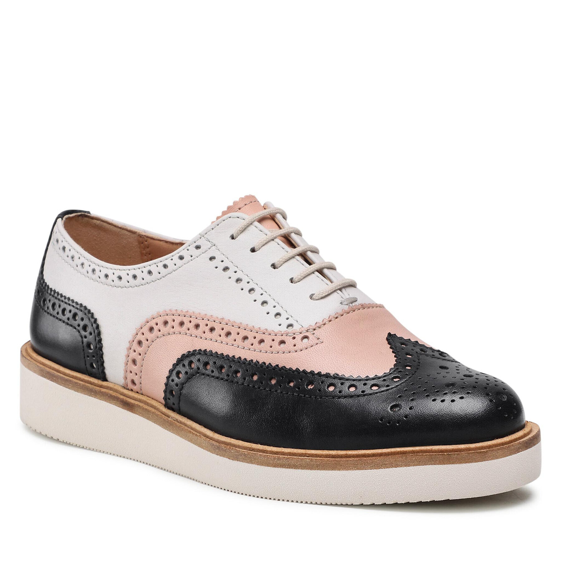 Clarks Оксфордки Baille Brogue 261597324 Цветен - Pepit.bg