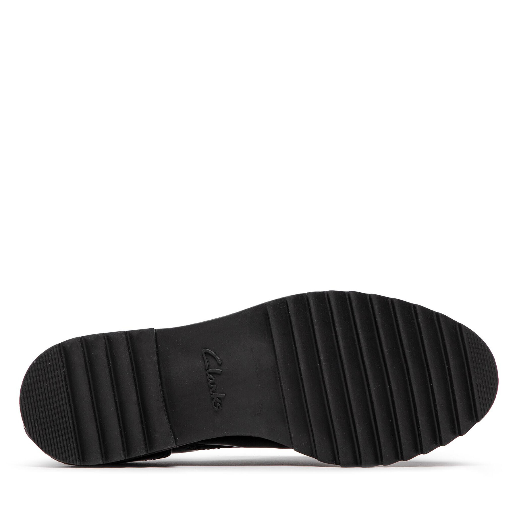 Clarks Оксфордки Griffin Mabel 261555484 Черен - Pepit.bg