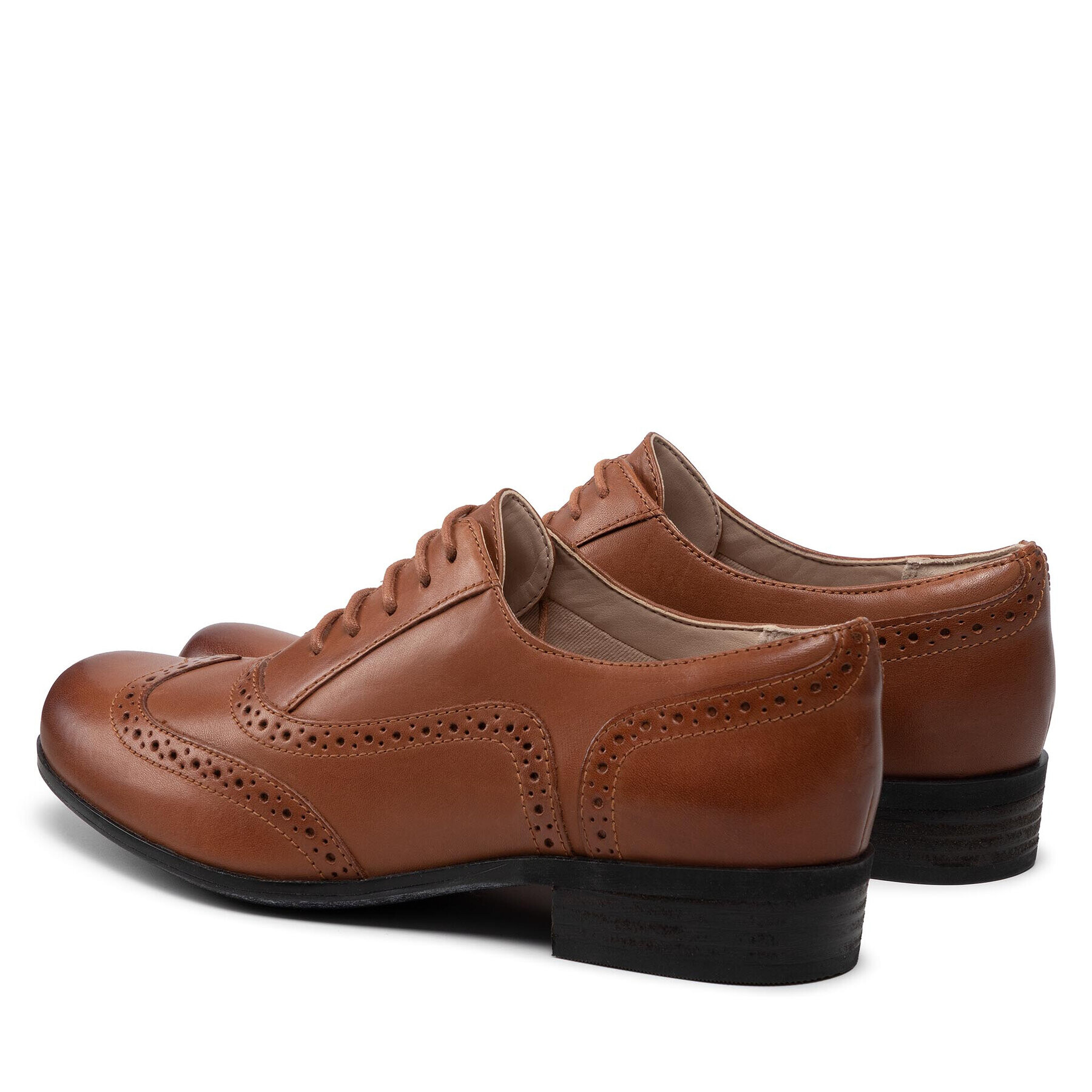 Clarks Оксфордки Hamble Oak 203506744 Кафяв - Pepit.bg