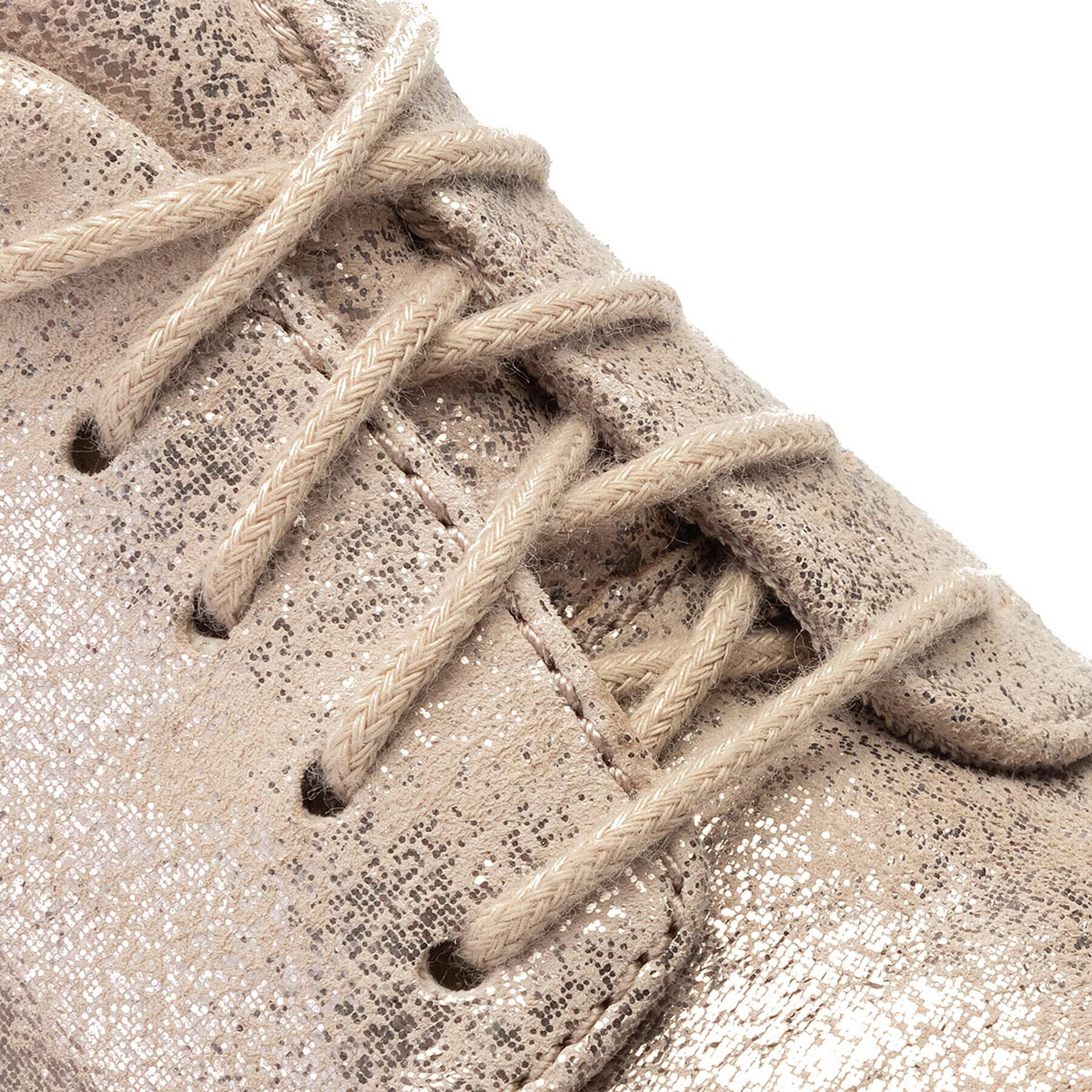 Clarks Оксфордки Sharon Crystal 261400714 Сребрист - Pepit.bg