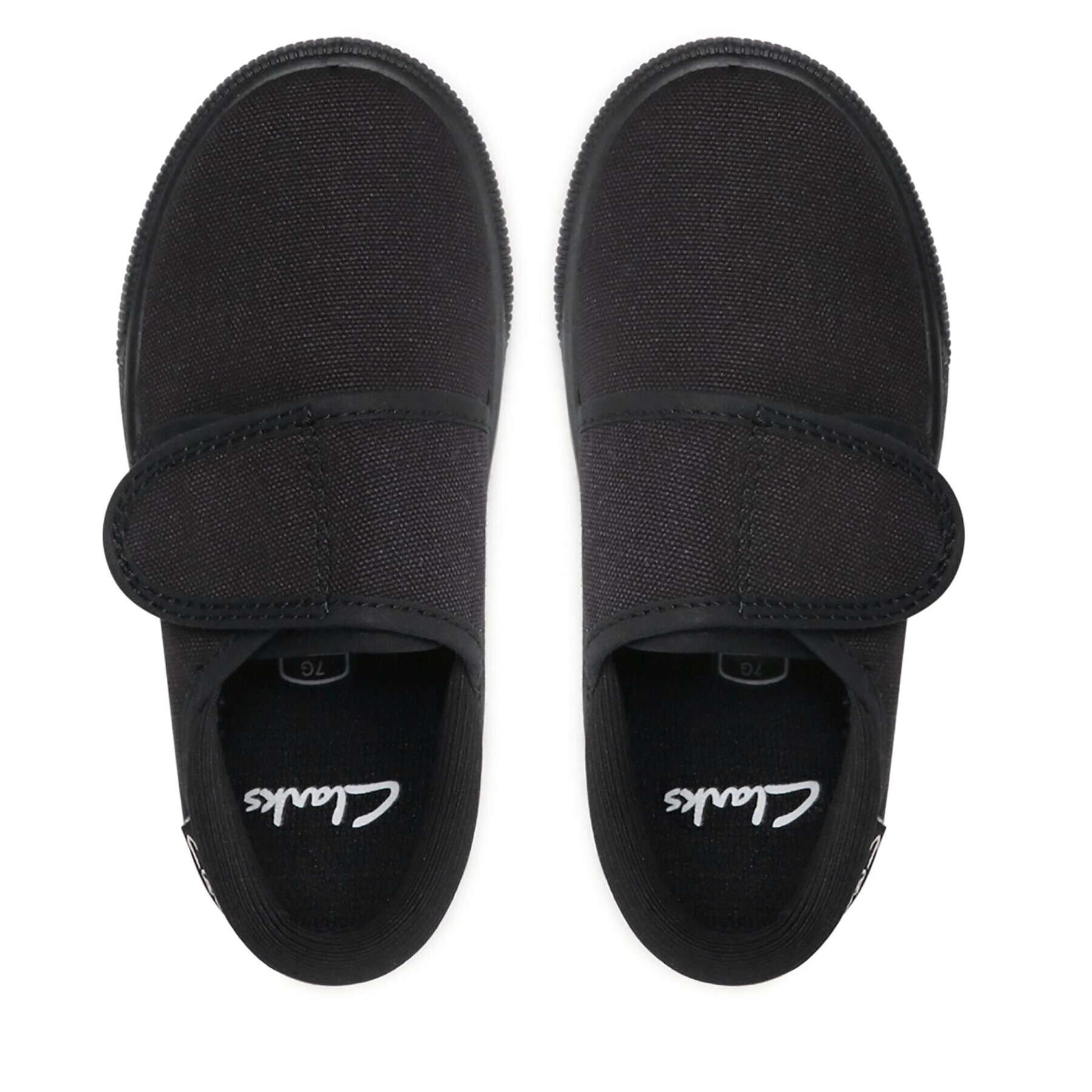 Clarks Пантофи Hopper Run 261143307 Черен - Pepit.bg